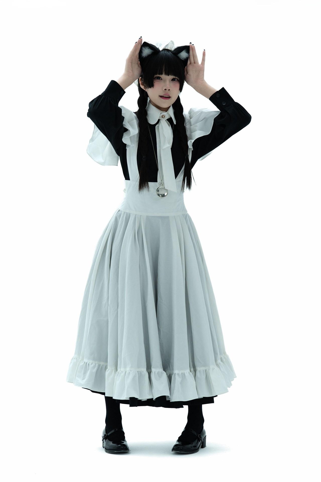 [Photo Set] Shimizu Nagi bộ ảnh maid, leg-focused poses, uniform styling 89P