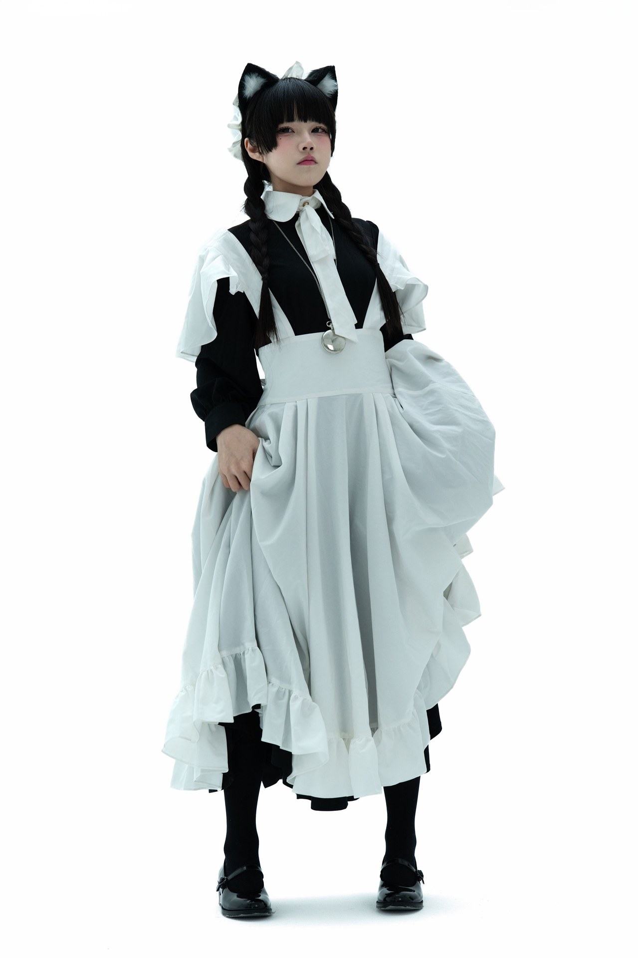[Photo Set] Shimizu Nagi bộ ảnh maid, leg-focused poses, uniform styling 89P