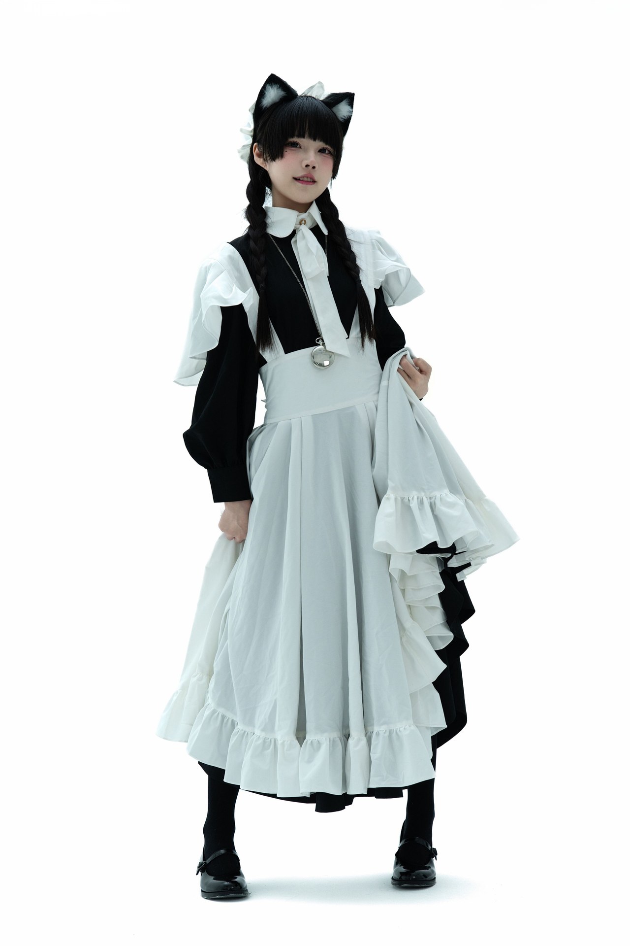 [Photo Set] Shimizu Nagi bộ ảnh maid, leg-focused poses, uniform styling 89P