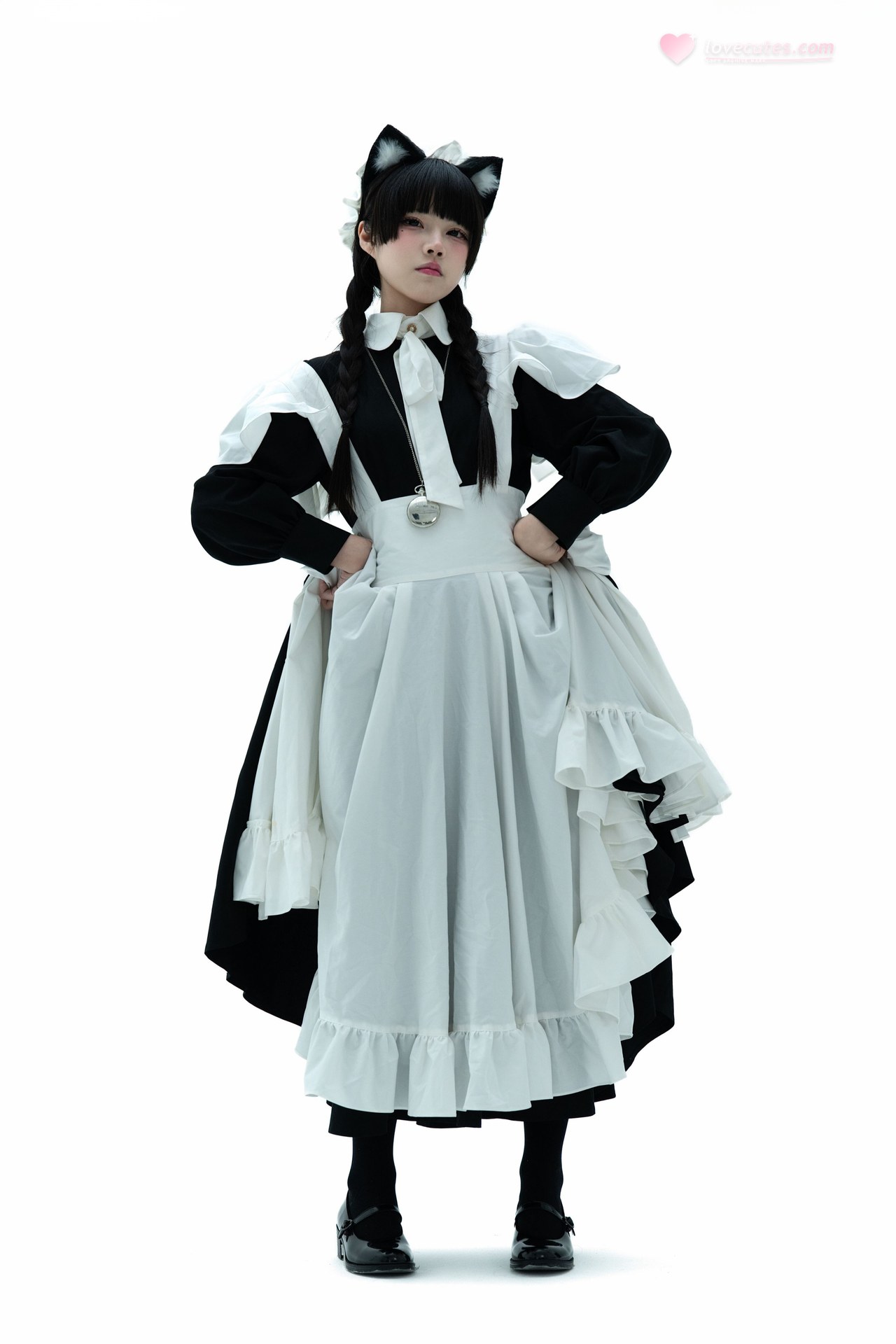 [Photo Set] Shimizu Nagi bộ ảnh maid, leg-focused poses, uniform styling 89P