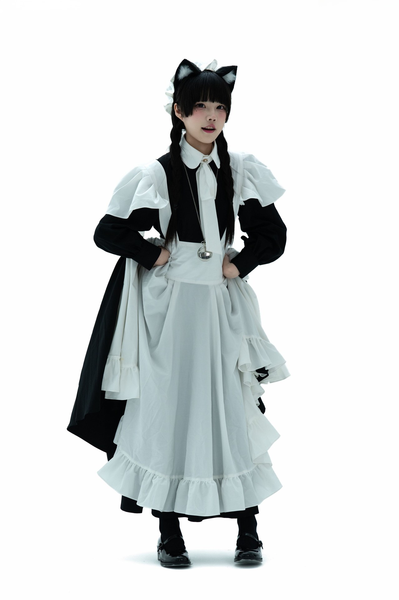 [Photo Set] Shimizu Nagi bộ ảnh maid, leg-focused poses, uniform styling 89P