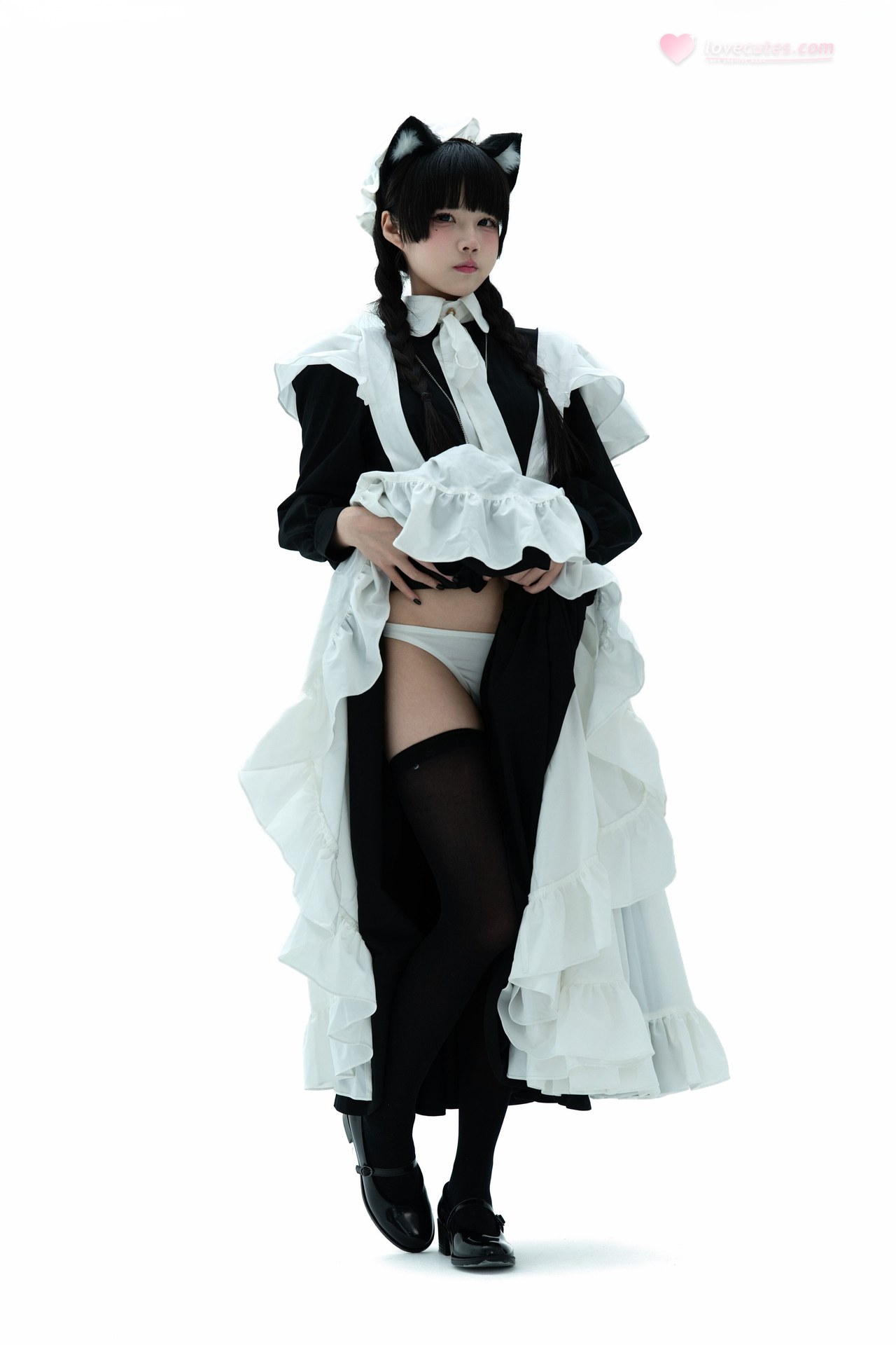 [Photo Set] Shimizu Nagi bộ ảnh maid, leg-focused poses, uniform styling 89P