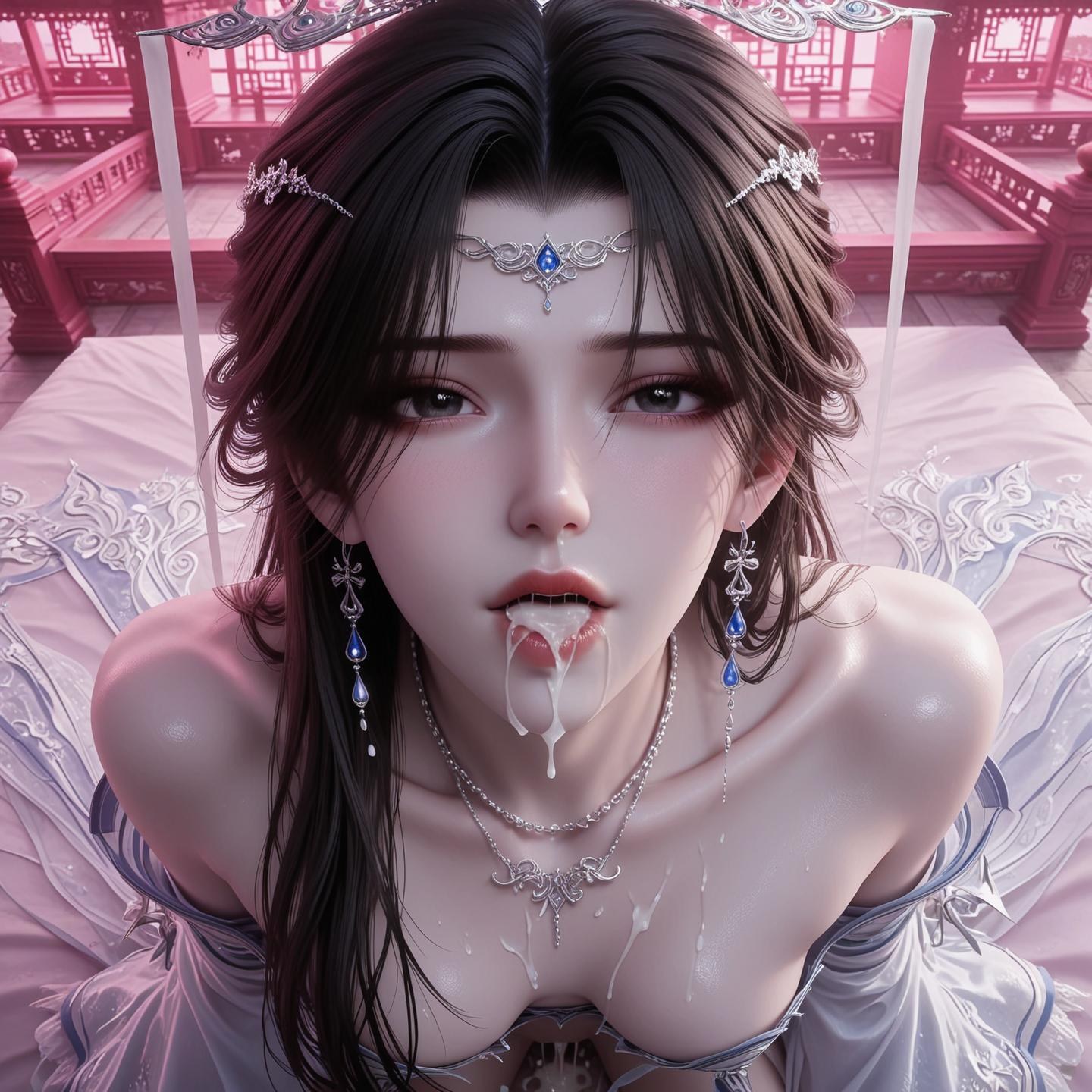 AI Porn - Renegade Immortal Li Muwan ชุดรัดรูป ลุคเปียกน้ำ แกลเลอรี AI 124P