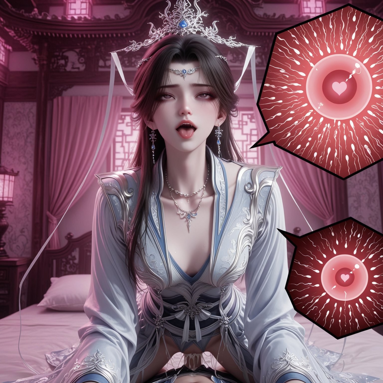 AI Porn - Renegade Immortal Li Muwan ชุดรัดรูป ลุคเปียกน้ำ แกลเลอรี AI 124P