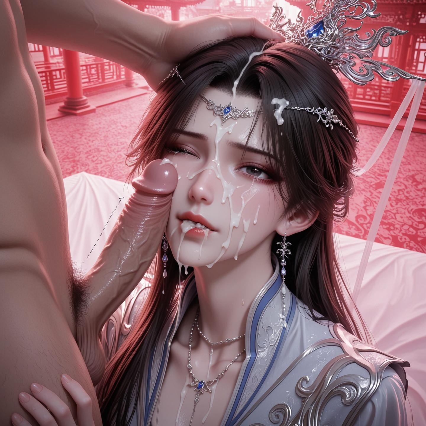 AI Porn - Renegade Immortal Li Muwan ชุดรัดรูป ลุคเปียกน้ำ แกลเลอรี AI 124P