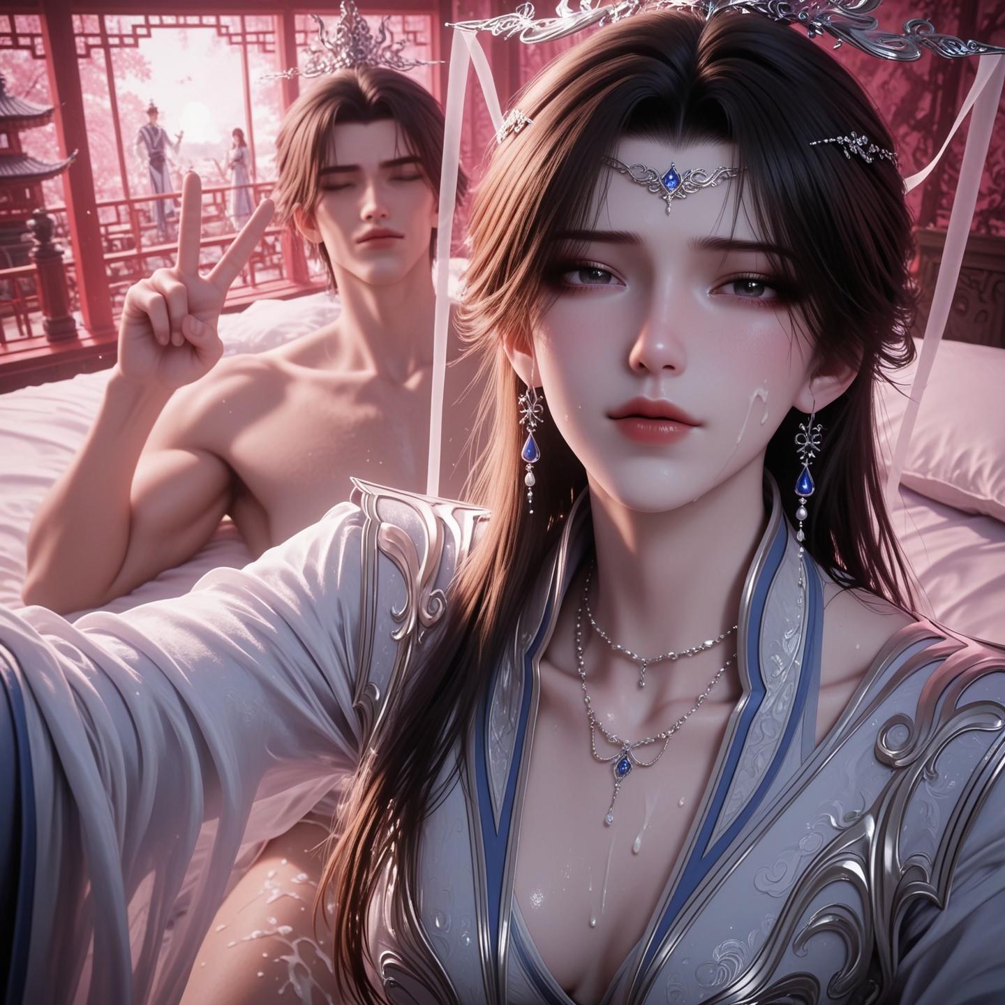 AI Porn - Renegade Immortal Li Muwan ชุดรัดรูป ลุคเปียกน้ำ แกลเลอรี AI 124P