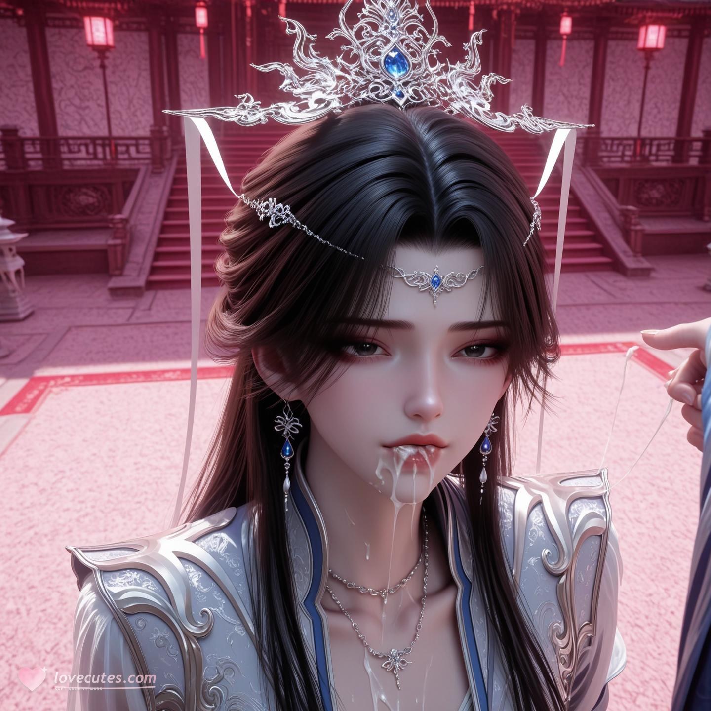 AI Porn - Renegade Immortal Li Muwan ชุดรัดรูป ลุคเปียกน้ำ แกลเลอรี AI 124P