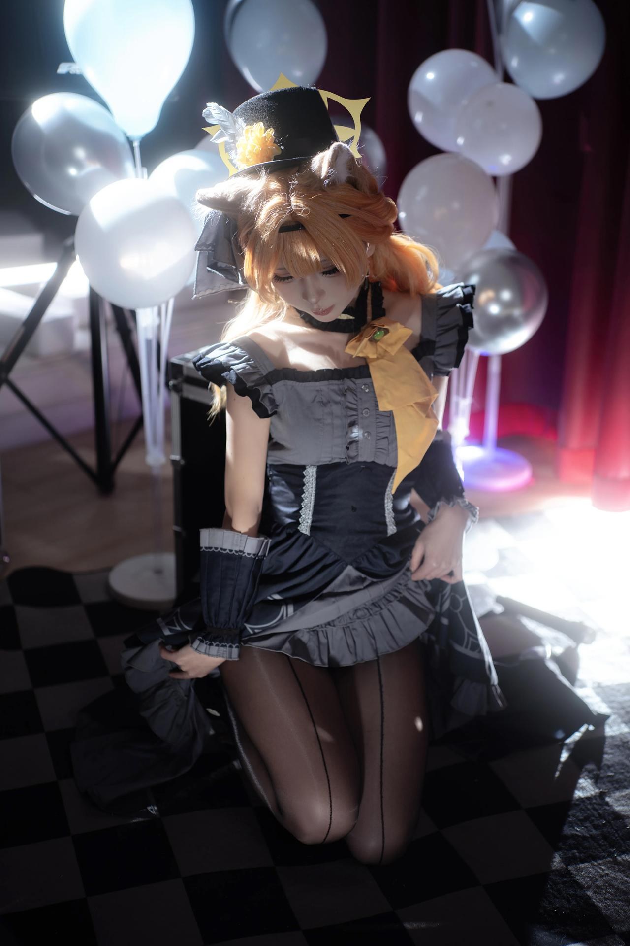 [Cosplay] Vector Fish bộ ảnh cosplay, black stockings, leg-focused poses 40P