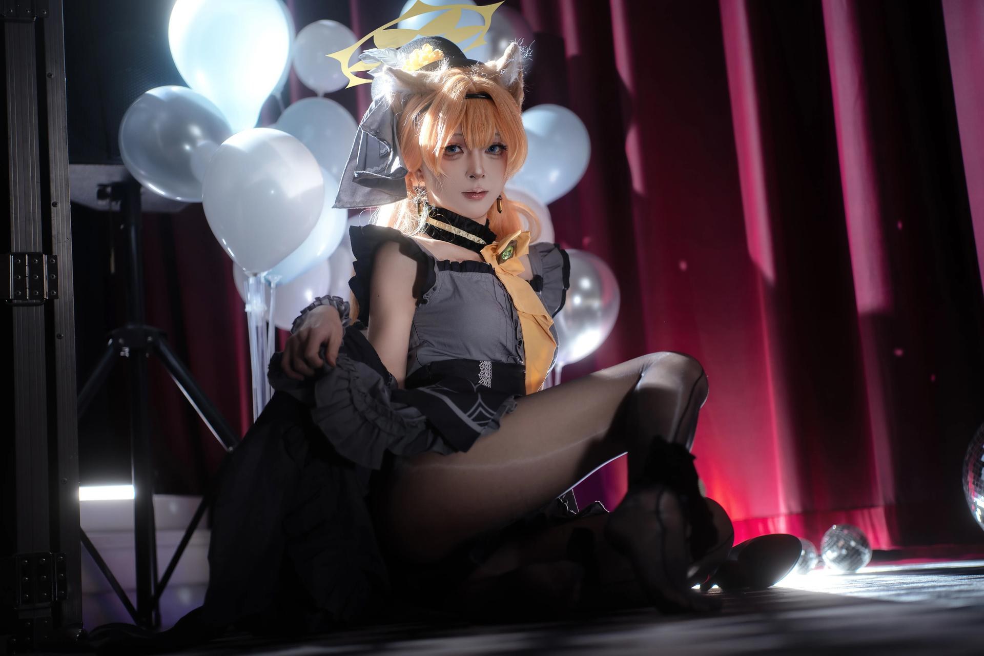 [Cosplay] Vector Fish bộ ảnh cosplay, black stockings, leg-focused poses 40P