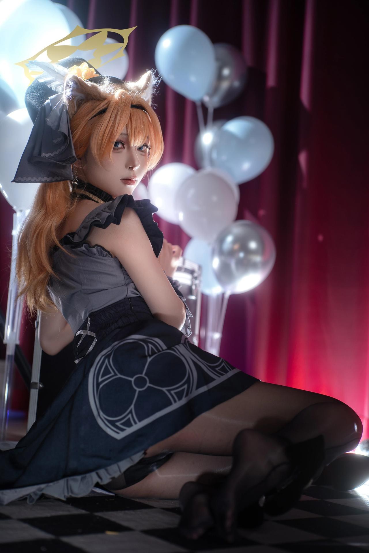 [Cosplay] Vector Fish bộ ảnh cosplay, black stockings, leg-focused poses 40P