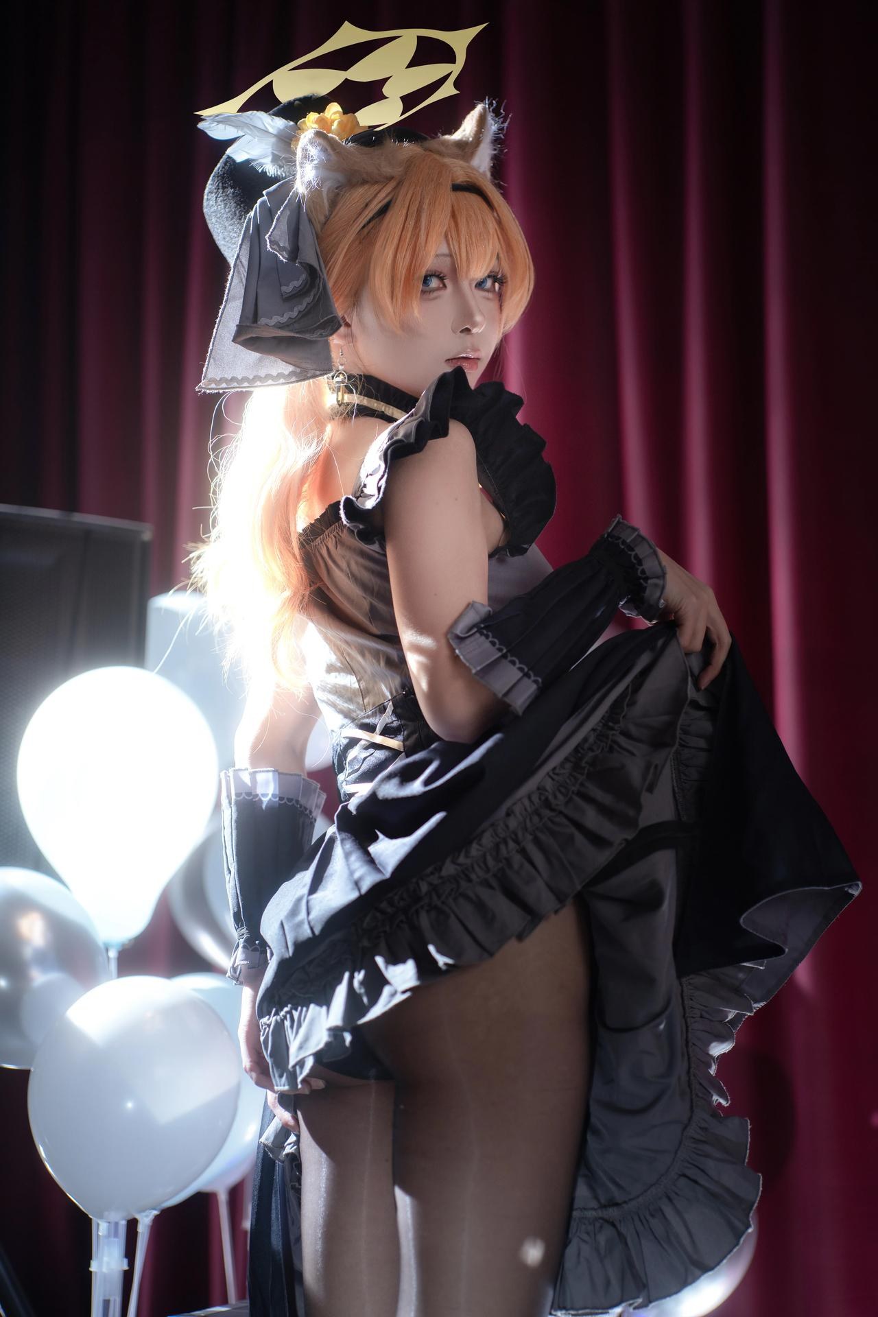 [Cosplay] Vector Fish bộ ảnh cosplay, black stockings, leg-focused poses 40P