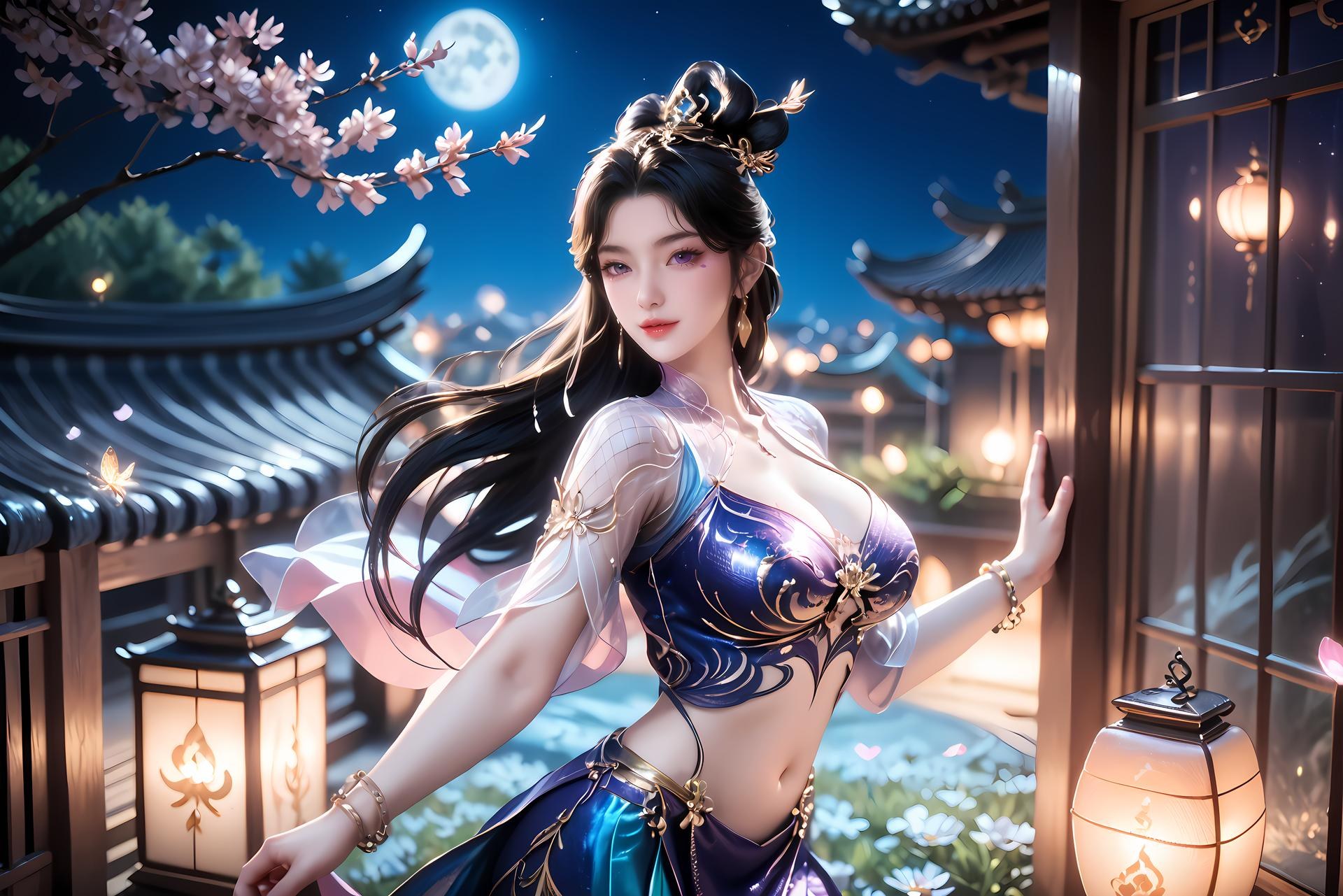 AI Porn - 國漫女神 付馨允 露出ヌード AI画像ギャラリー 92P