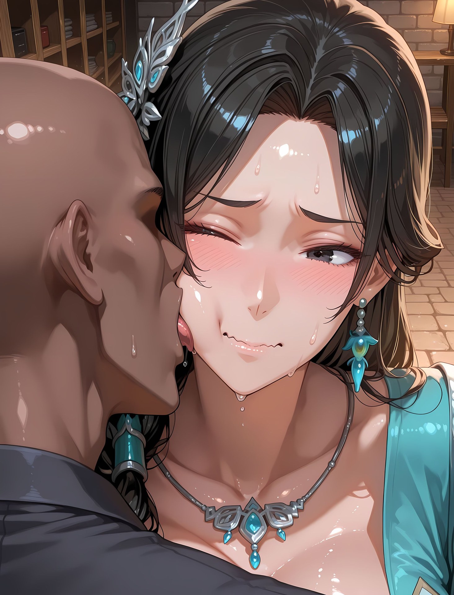 AI Porn - Yan Qingfei đồ bó sát phong cách ướt nude người lớn bộ sưu tập AI 216P