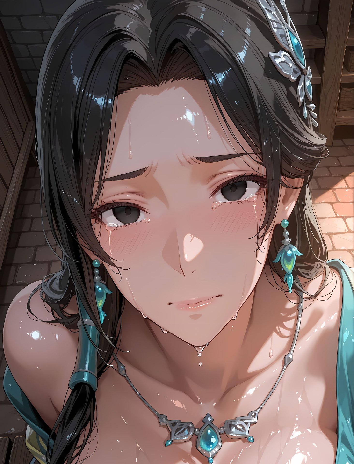 AI Porn - Yan Qingfei đồ bó sát phong cách ướt nude người lớn bộ sưu tập AI 216P