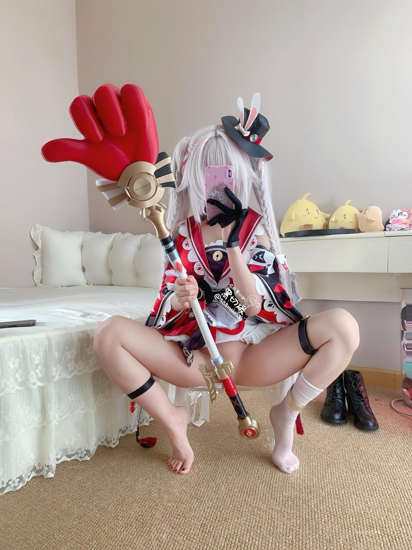[Cosplay] Cookie Soft Fufu โฟโต้เซ็ต cosplay, leg-focused poses, video extras 34P7V