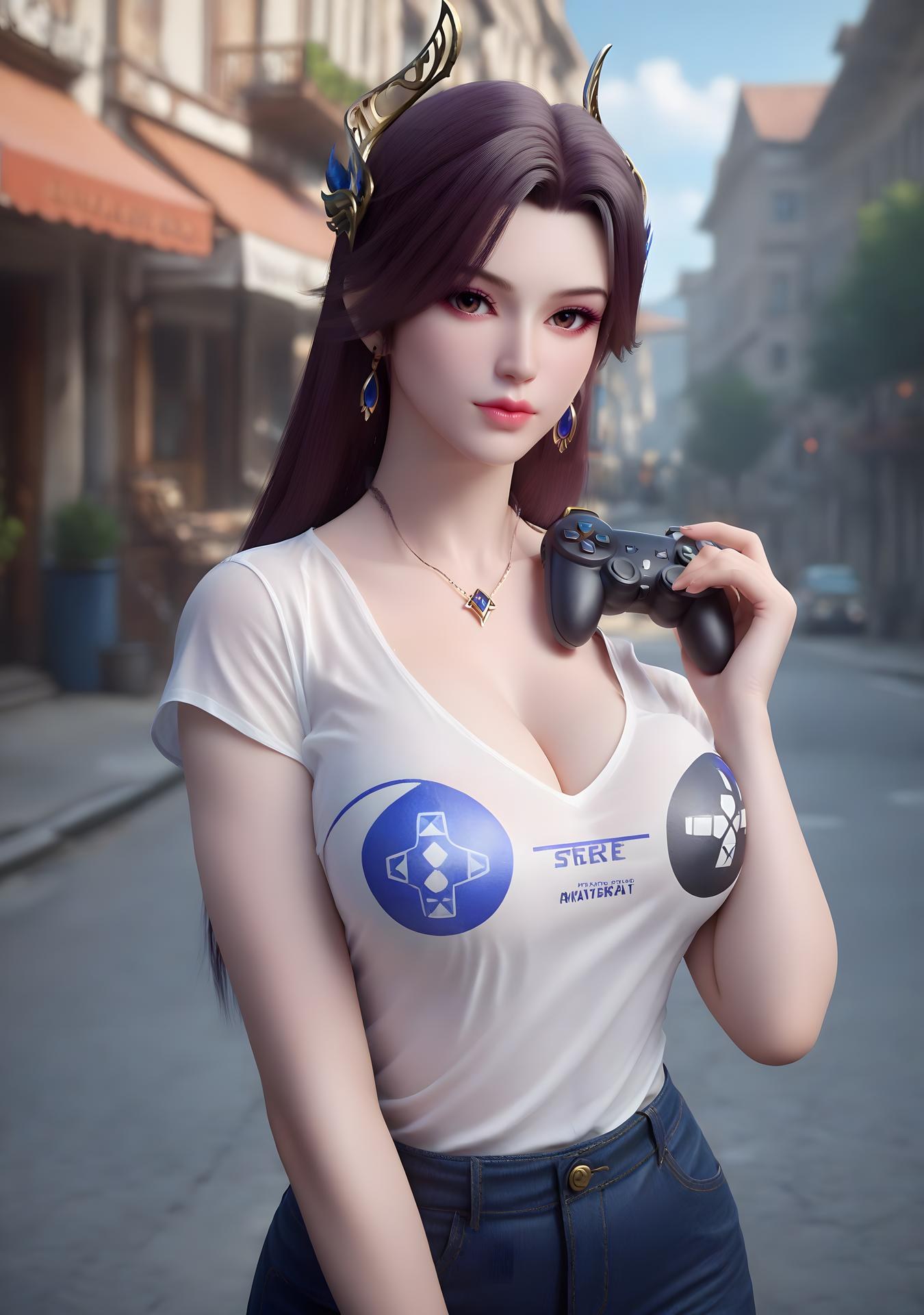 AI Porn - 斗破蒼穹 曹穎：緊身衣露穴成人向圖集 98P