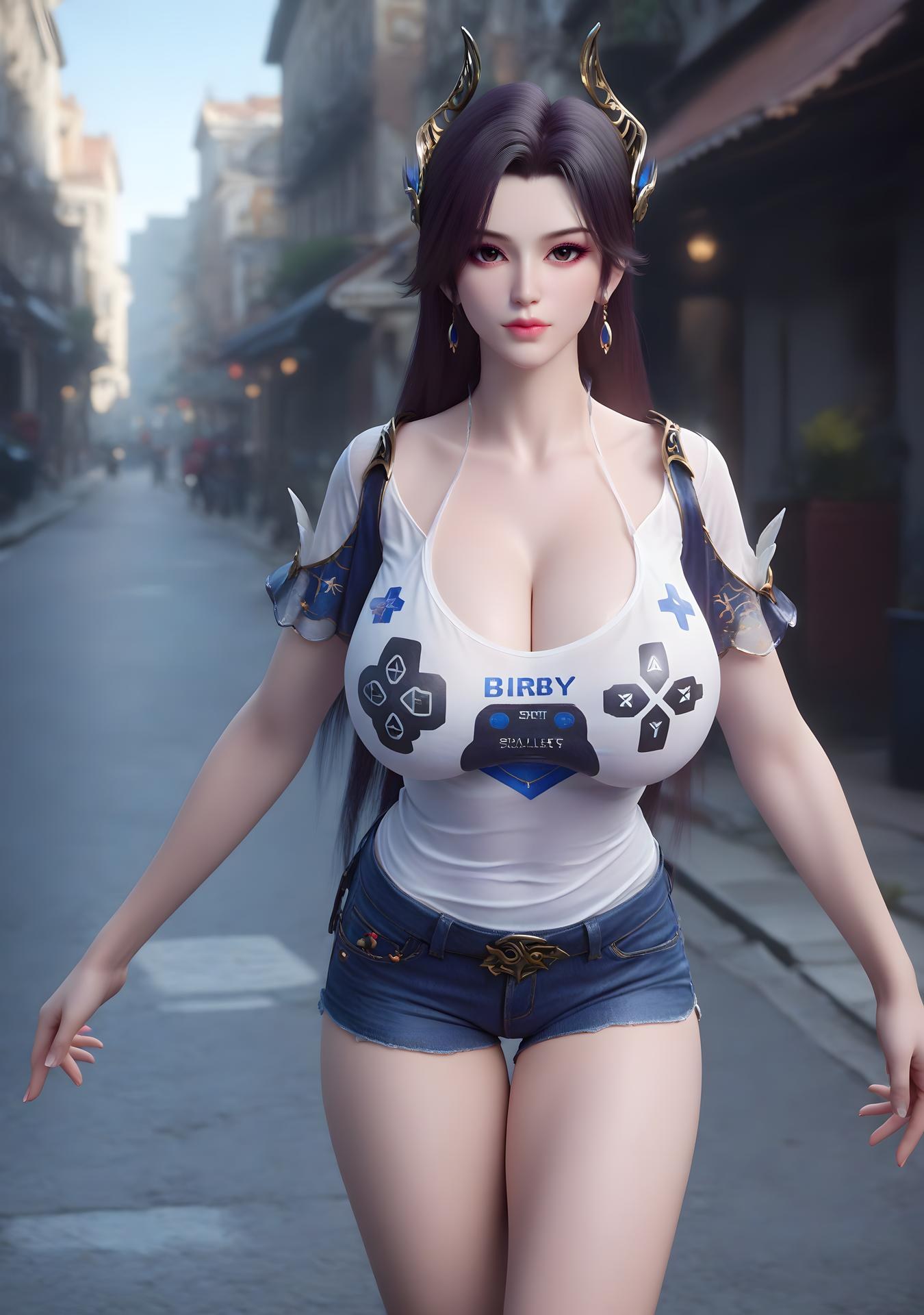 AI Porn - 斗破蒼穹 曹穎：緊身衣露穴成人向圖集 98P