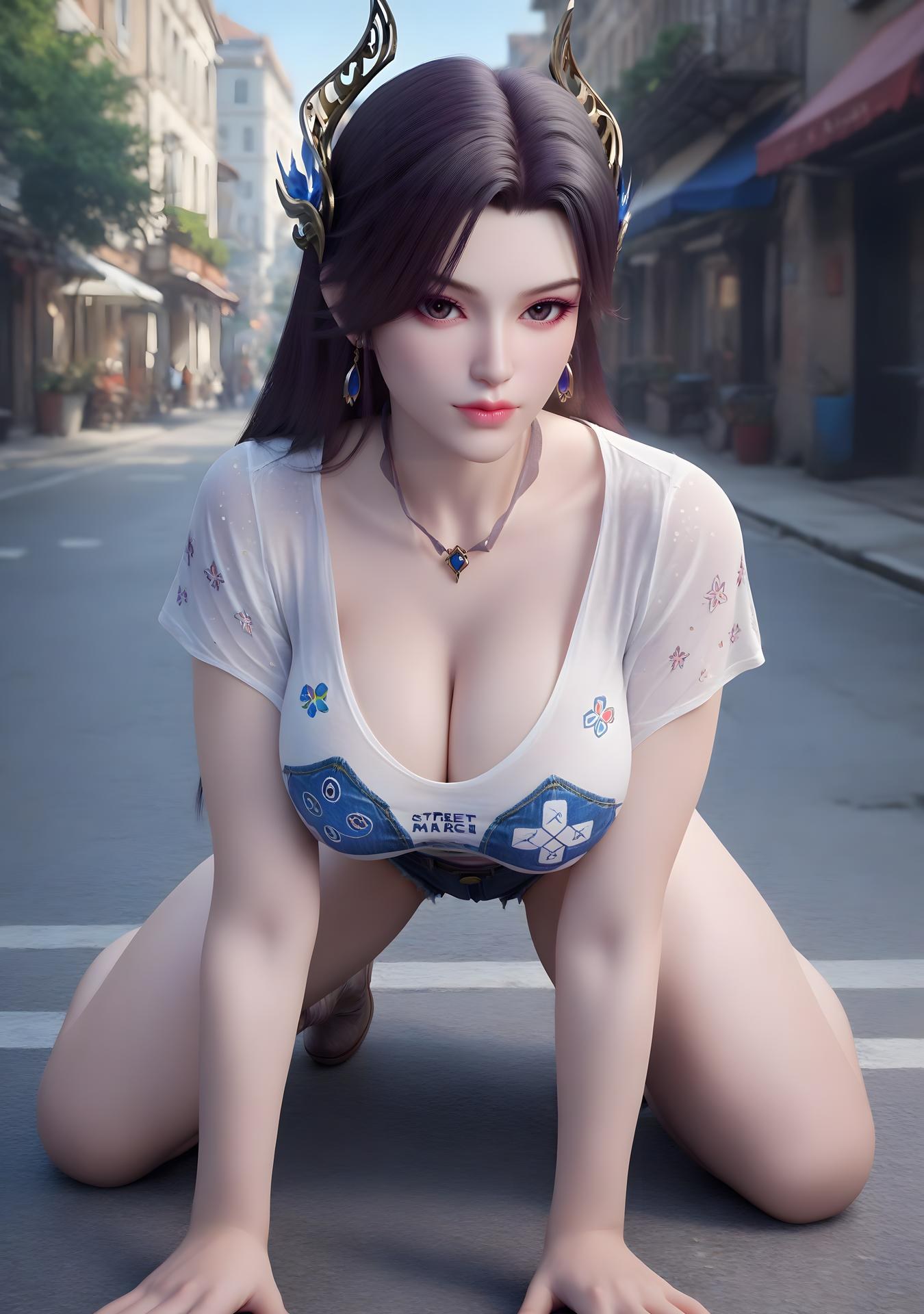 AI Porn - Battle Through the Heavens Cao Ying ชุดรัดรูป นู้ดผู้ใหญ่ แกลเลอรี AI 98P