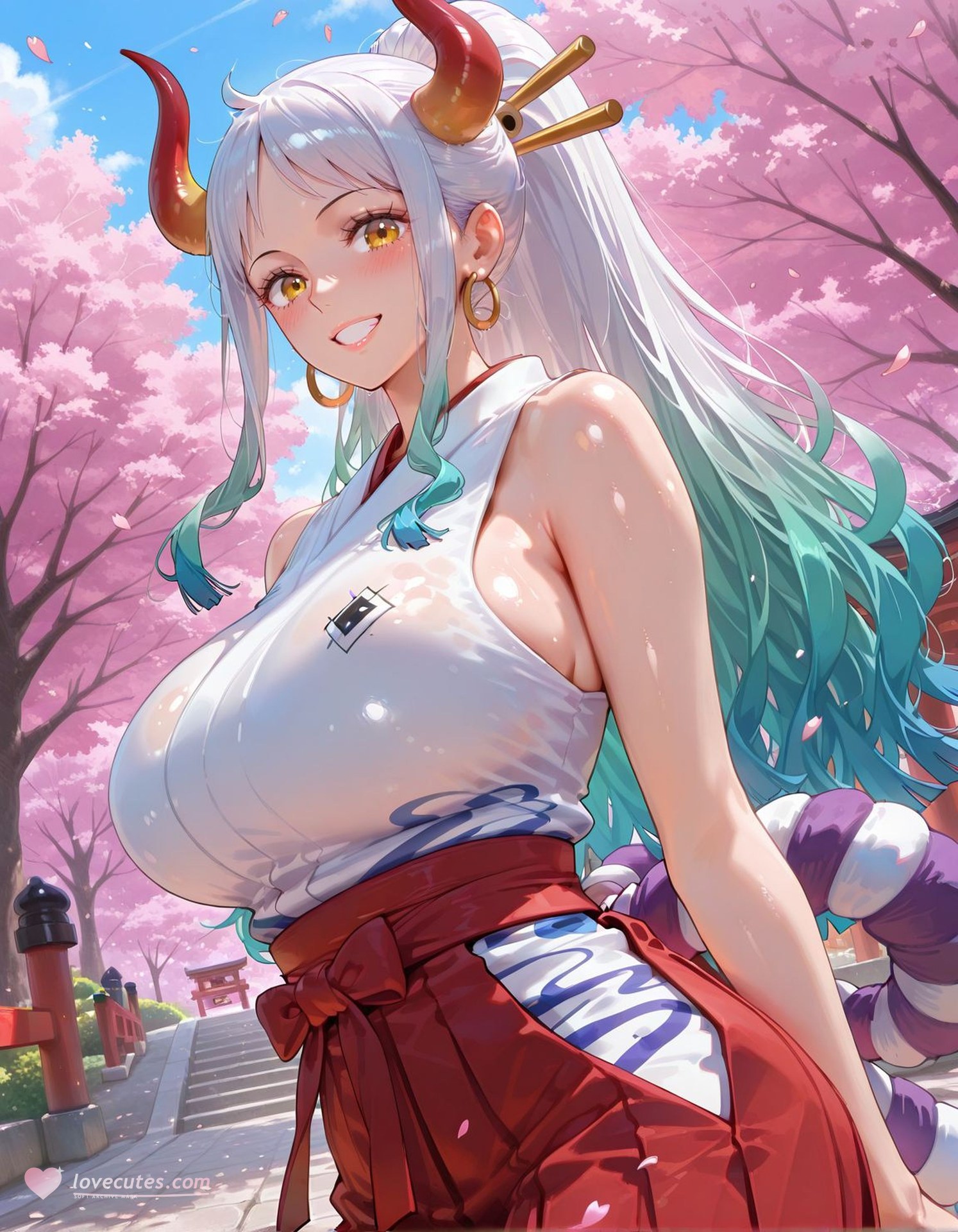 AI Porn - 海賊王 大和：泳裝濕身露穴成人向圖集 413P