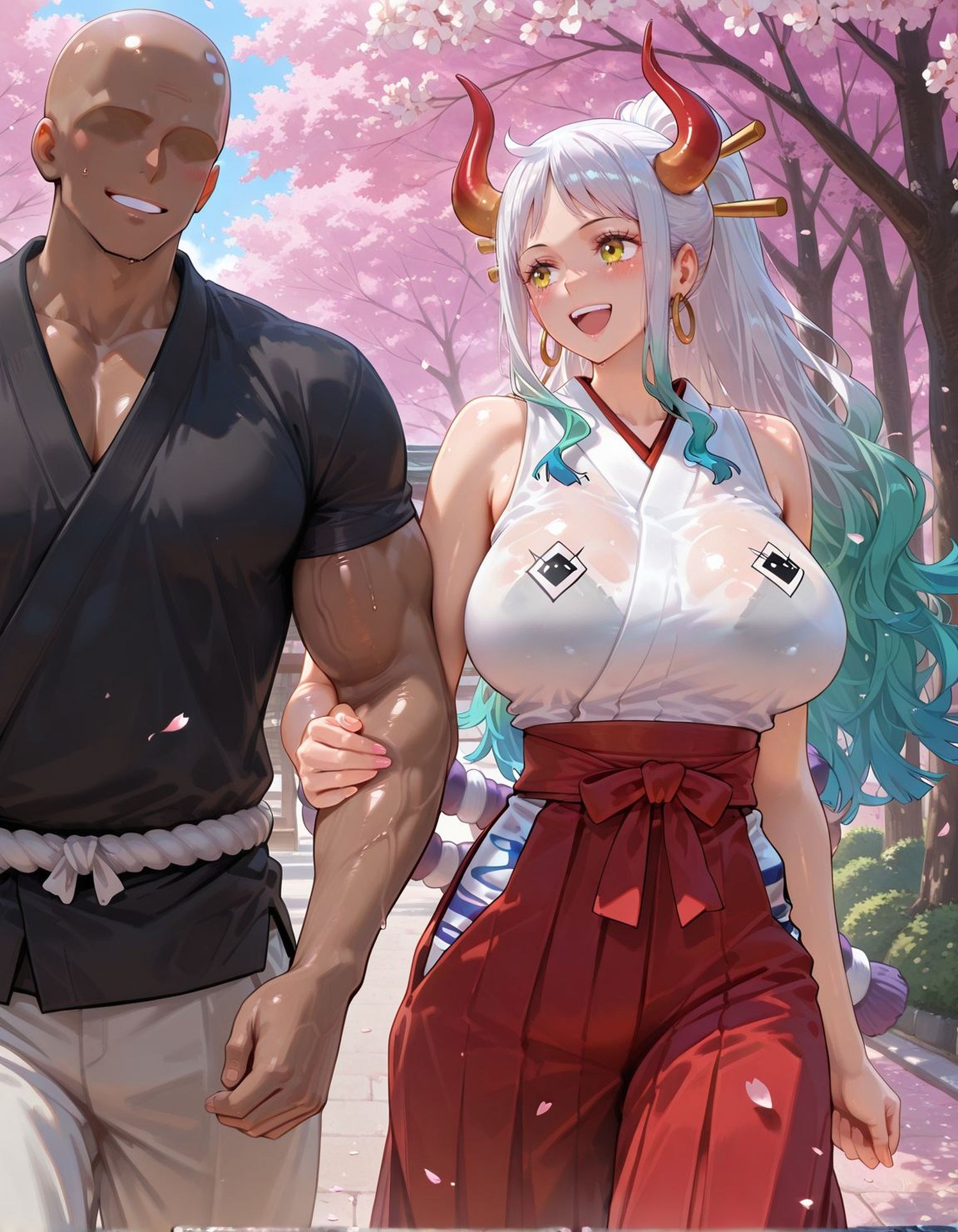 AI Porn - 海賊王 大和：泳裝濕身露穴成人向圖集 413P