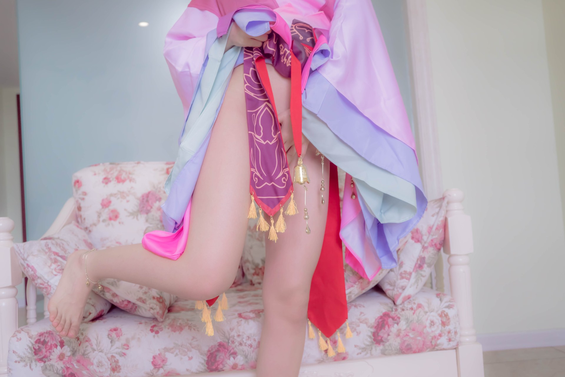 [cosplay] 少女映画 - 狐妖小红娘-涂山红红：露穴翘臀蕾丝内衣大尺度角色还原 81P