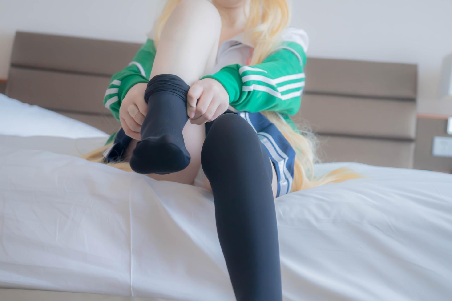 [Cosplay] Shaonvyinghua - Eriri Spencer Sawamura đồng phục vớ đen bộ ảnh người lớn 93P
