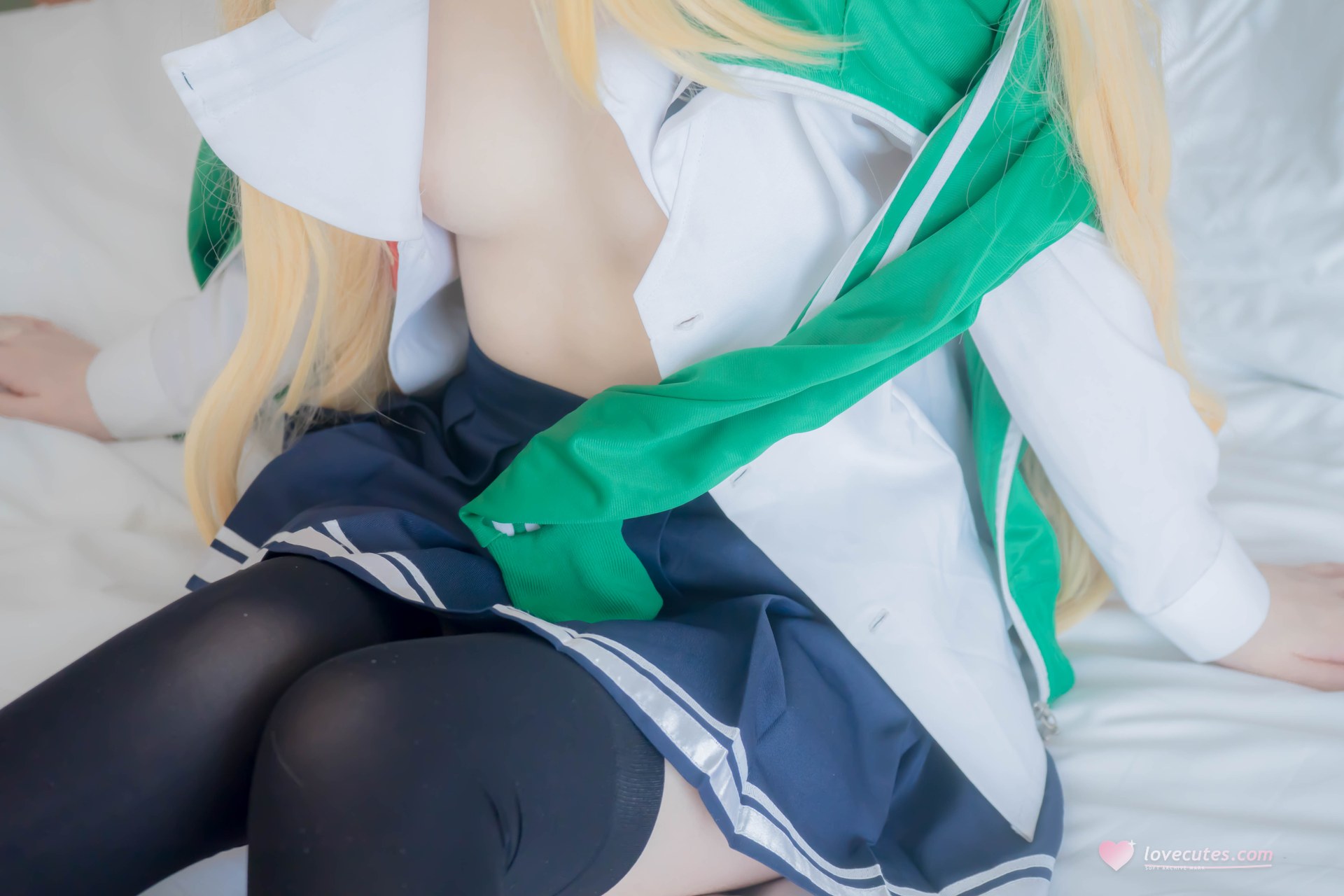 [cosplay] 少女映画 - 泽村·斯潘塞·英梨梨：翘臀学生装黑丝大尺度角色还原 93P