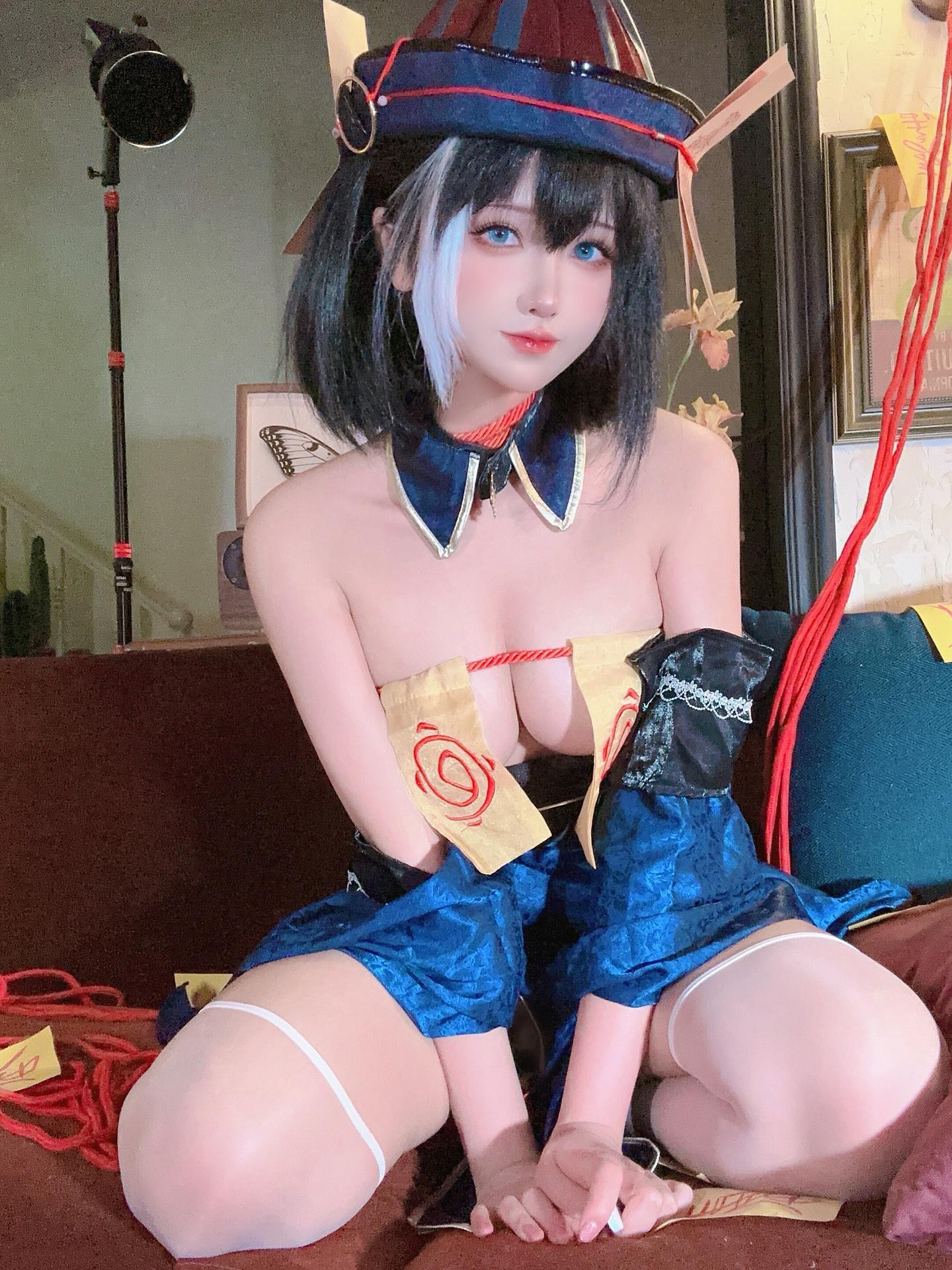 [cosplay] 三度_69 - 碧蓝航线 华甲小僵尸：僵尸旗袍大尺度角色还原 80P1V