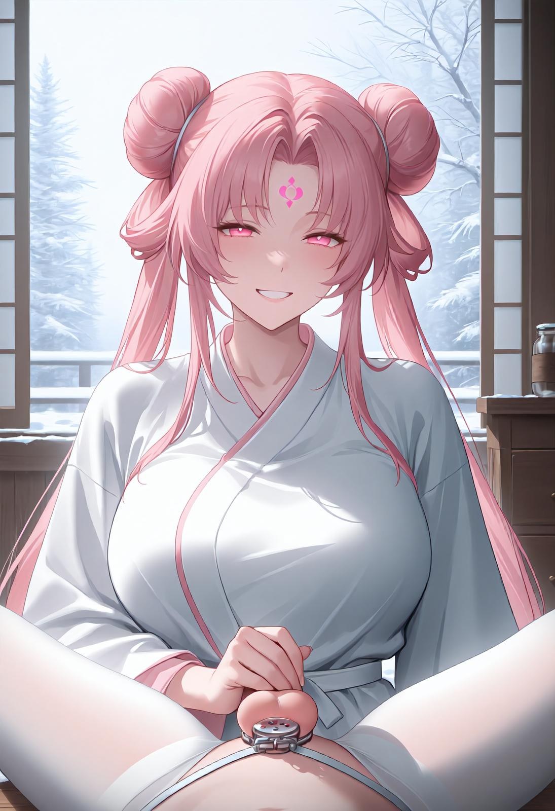 AI Porn - 紫陽仙子 神醫師妹 白ストッキング 濡れ感 露出ヌード AI画像ギャラリー 162P
