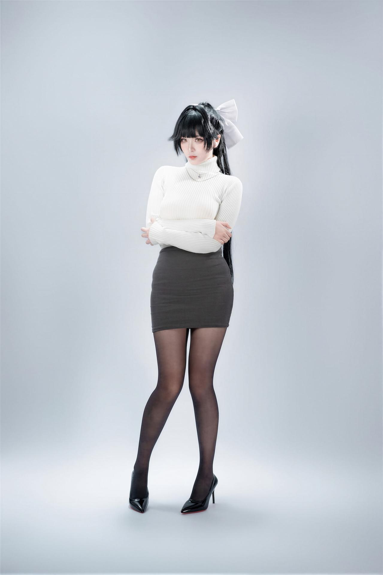 [cosplay] 軒蕭學姐 - 碧藍航線 高雄武者：和風武者美腿角色還原 68P