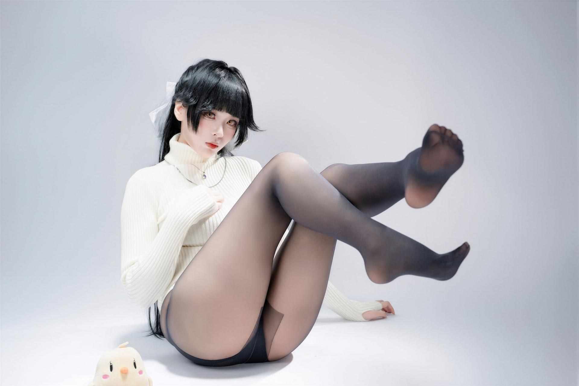 [cosplay] 轩萧学姐 - 碧蓝航线 高雄武者：和风武者美腿角色还原 68P