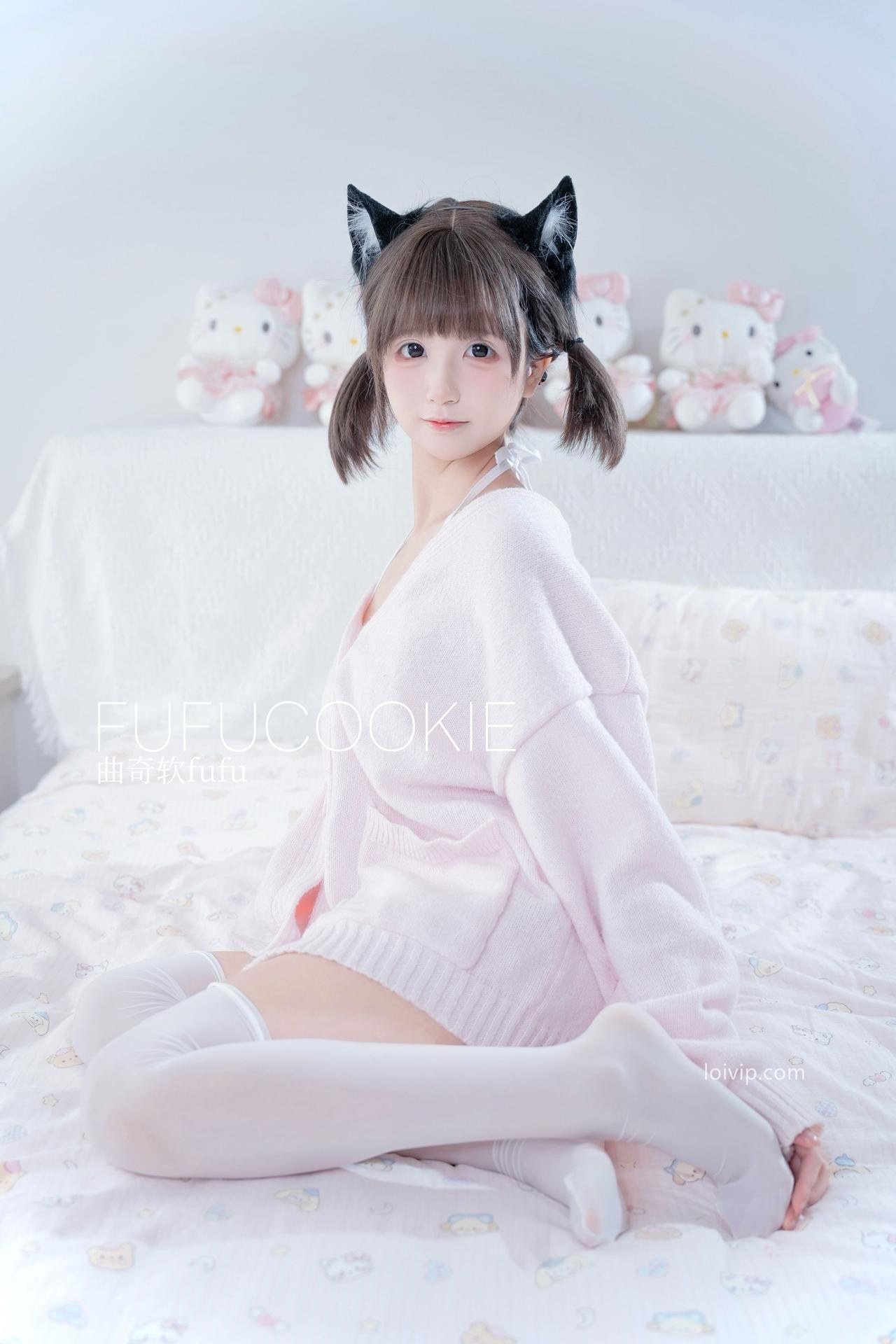 [Private Room] Cookie Soft Fufu - เซ็ตภาพผู้ใหญ่คนจริง 60P1V