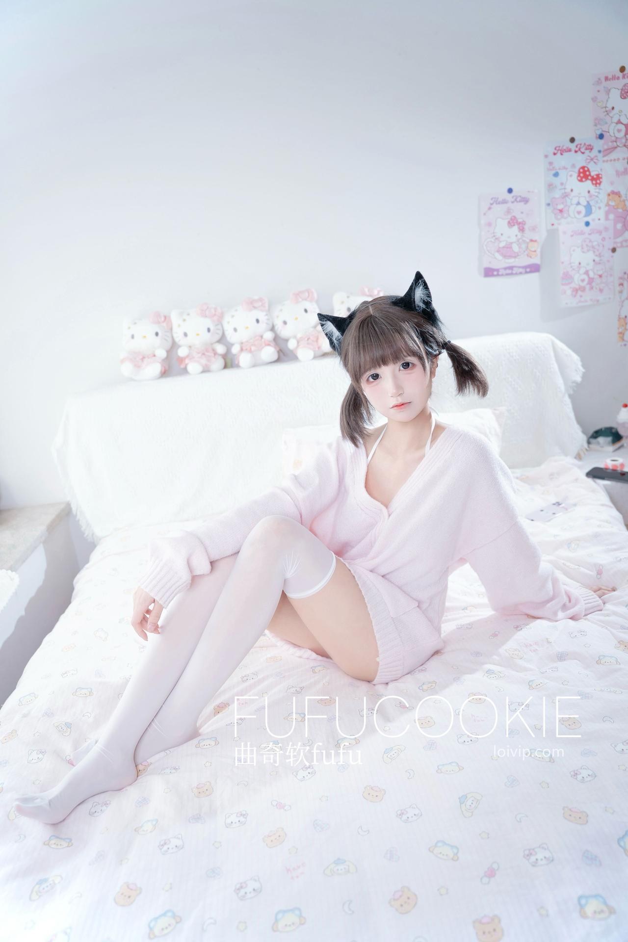 [Private Room] 曲奇软fufu - 大尺度リアル人物フォトセット 60P1V