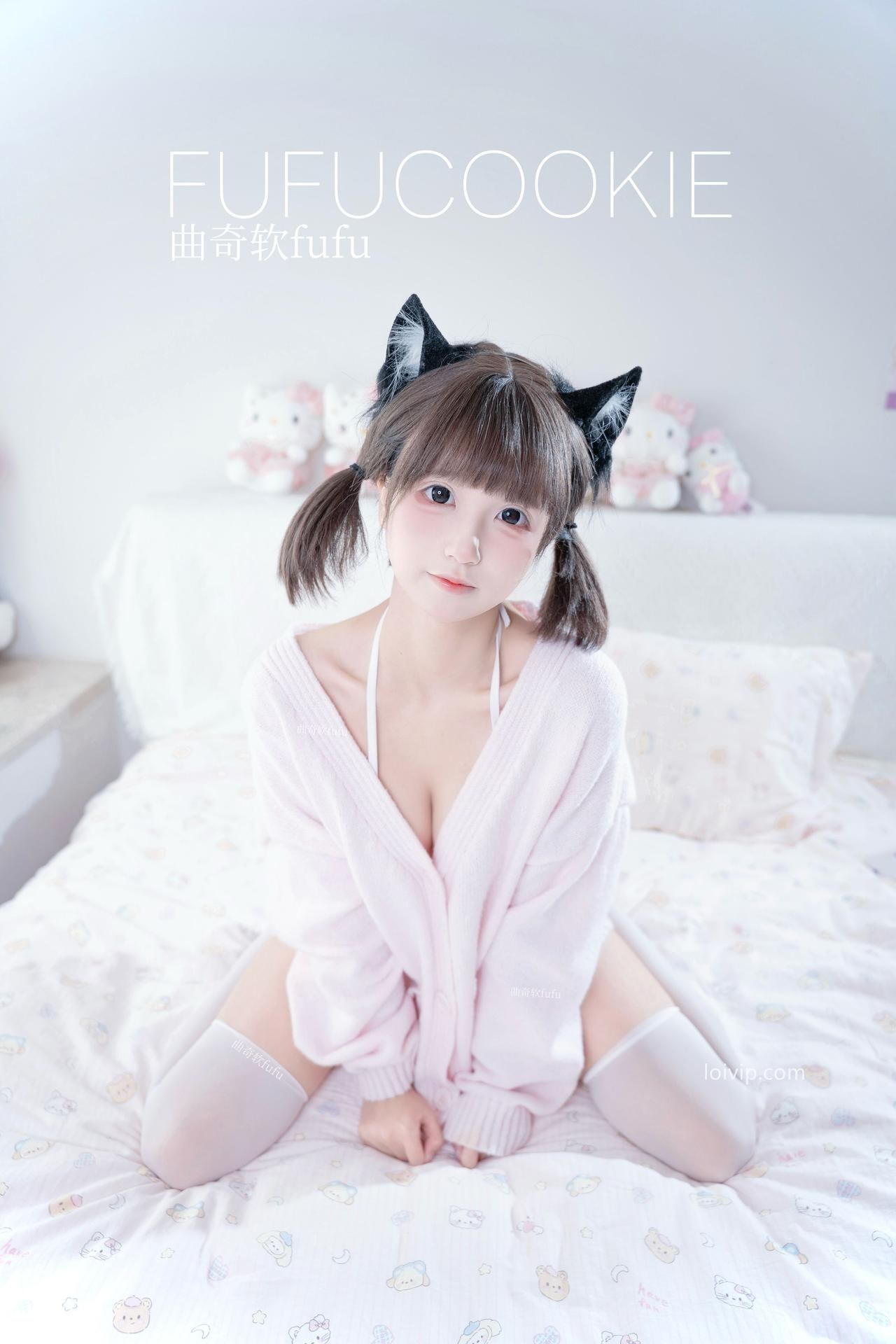 [Private Room] 曲奇软fufu - 大尺度リアル人物フォトセット 60P1V