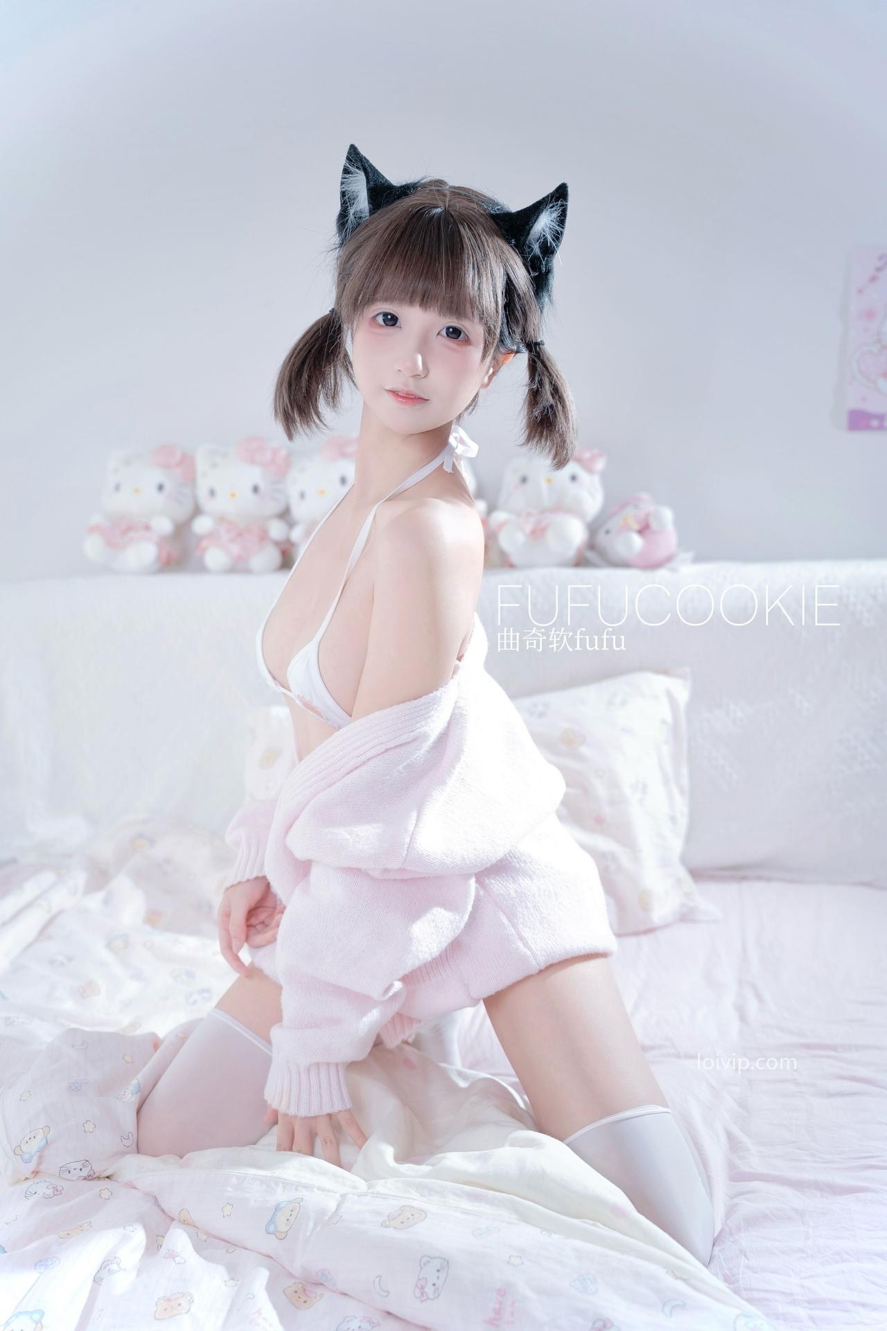 [Private Room] Cookie Soft Fufu - เซ็ตภาพผู้ใหญ่คนจริง 60P1V