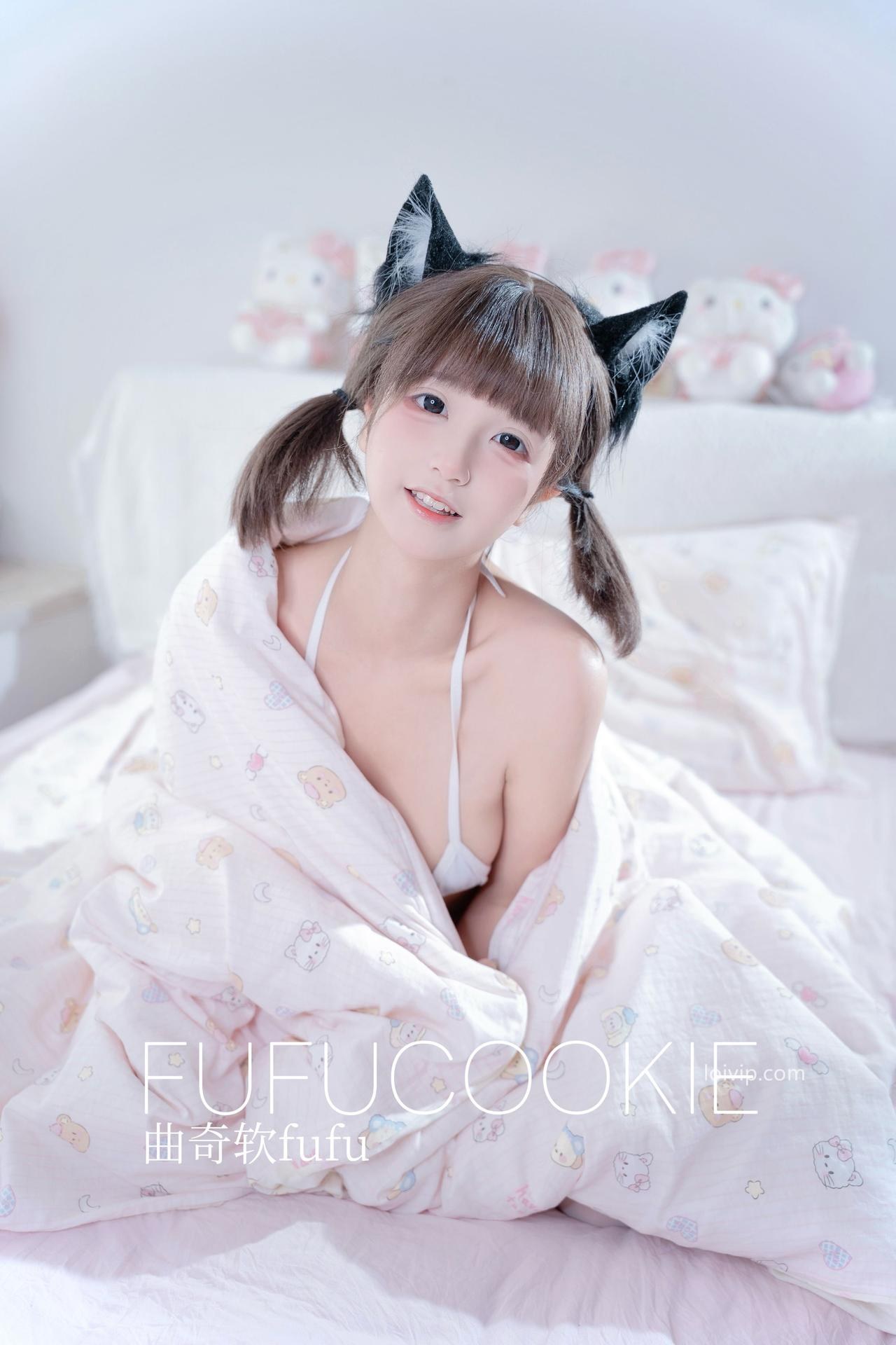 [私房] 曲奇软fufu - 居家：居家内衣美胸大尺度私房 60P1V