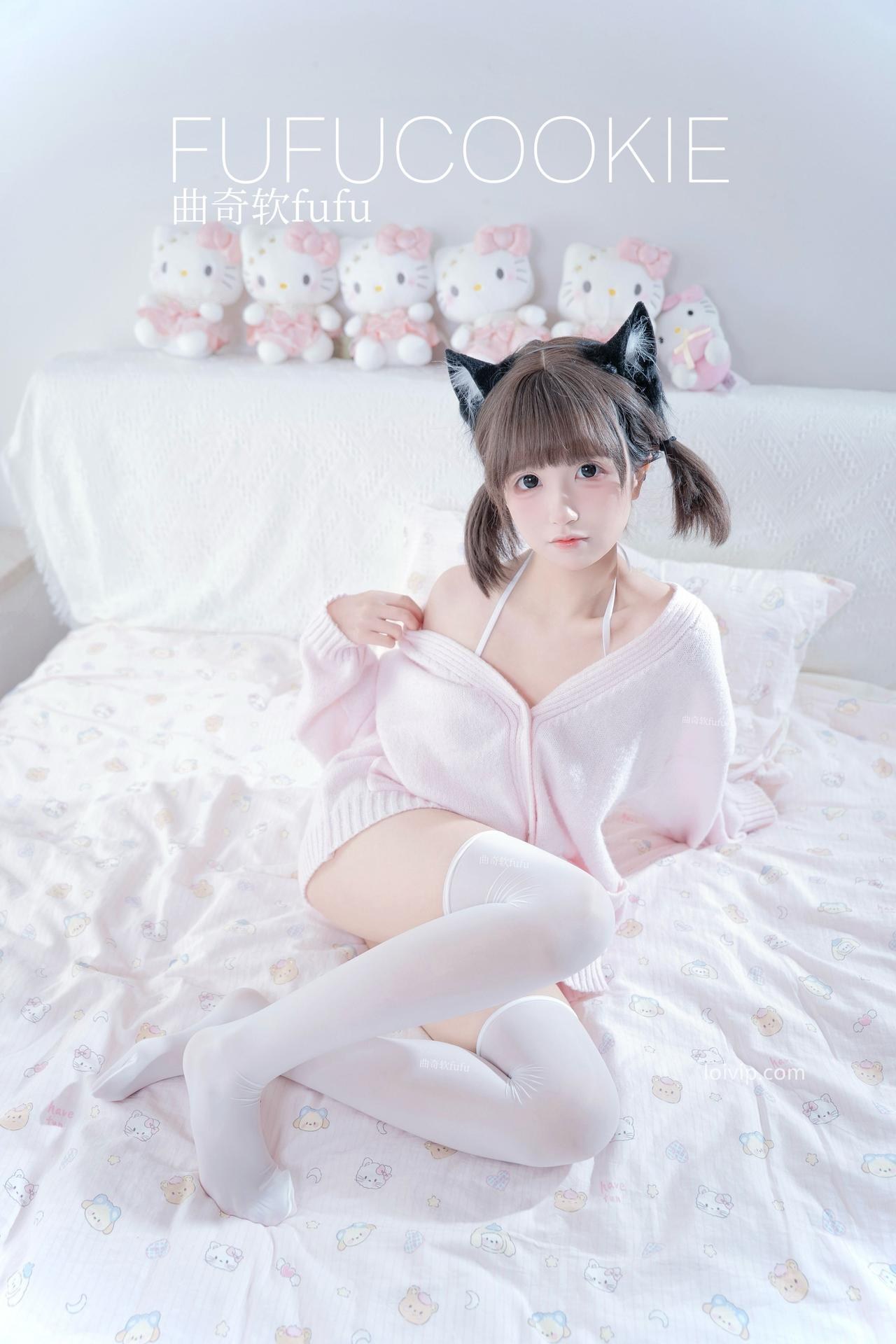 [私房] 曲奇软fufu - 居家：居家内衣美胸大尺度私房 60P1V