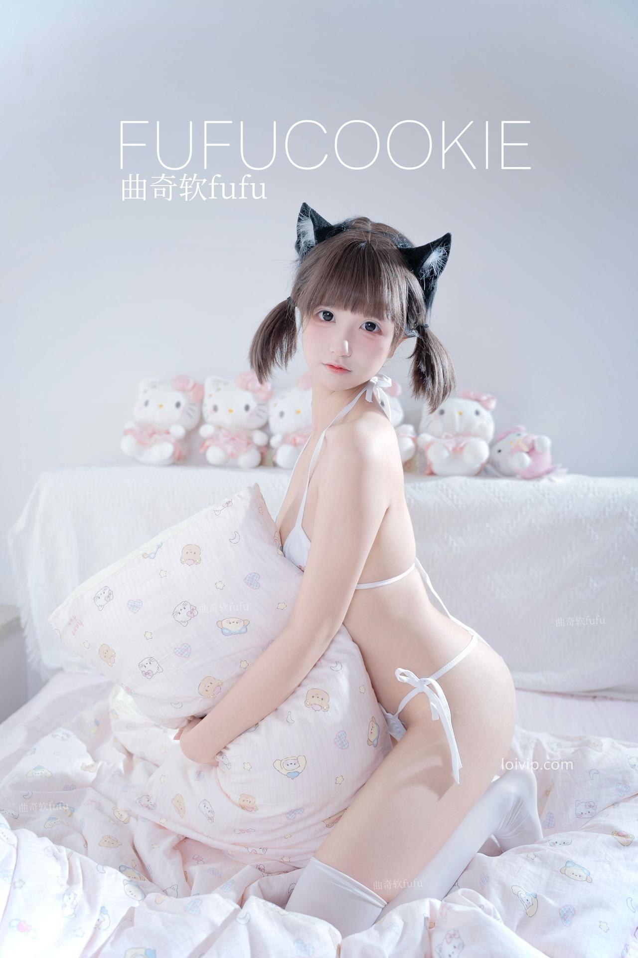[Private Room] 曲奇软fufu - 성인 실사 화보 세트 60P1V