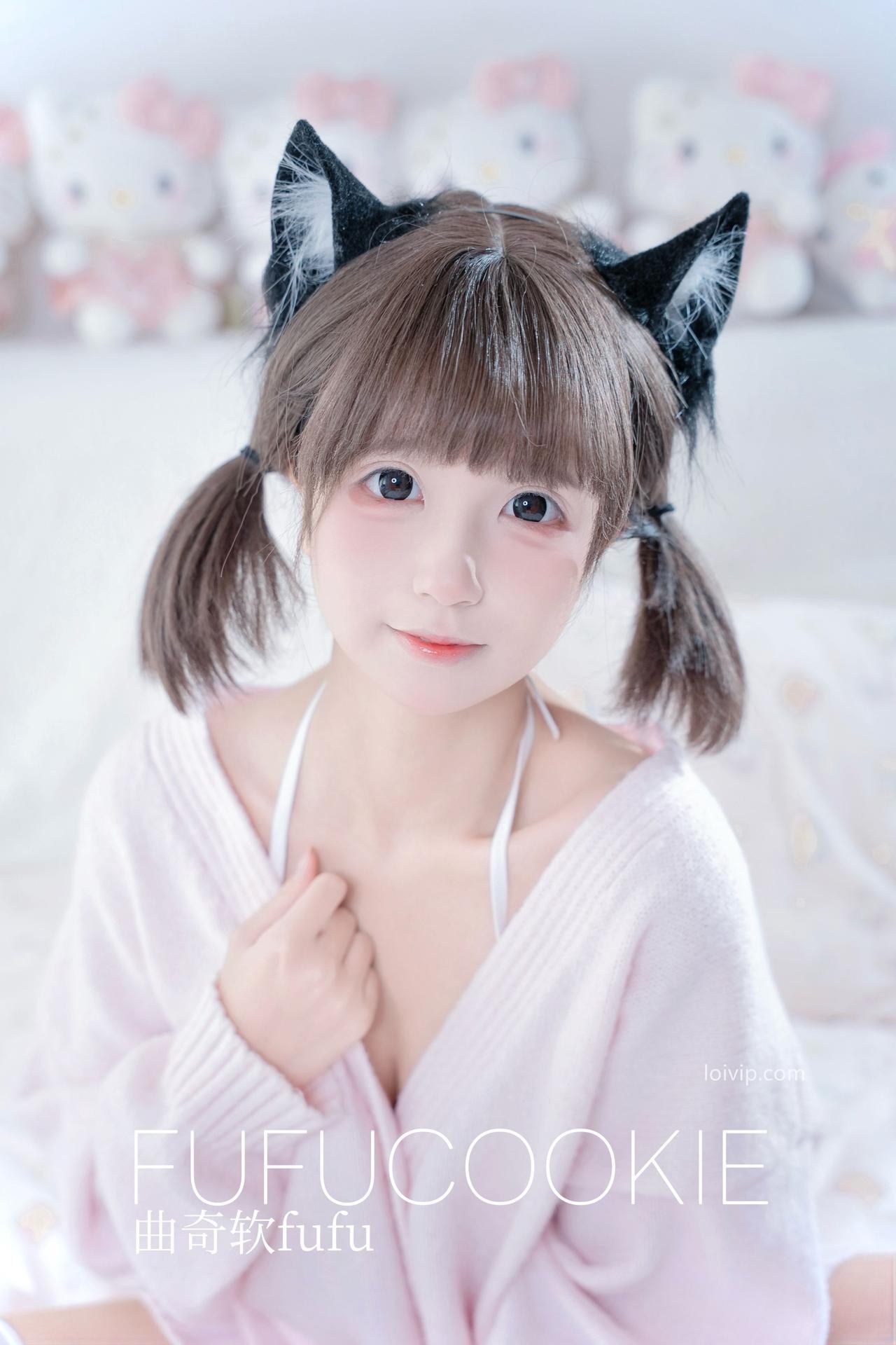 [私房] 曲奇软fufu - 居家：居家内衣美胸大尺度私房 60P1V
