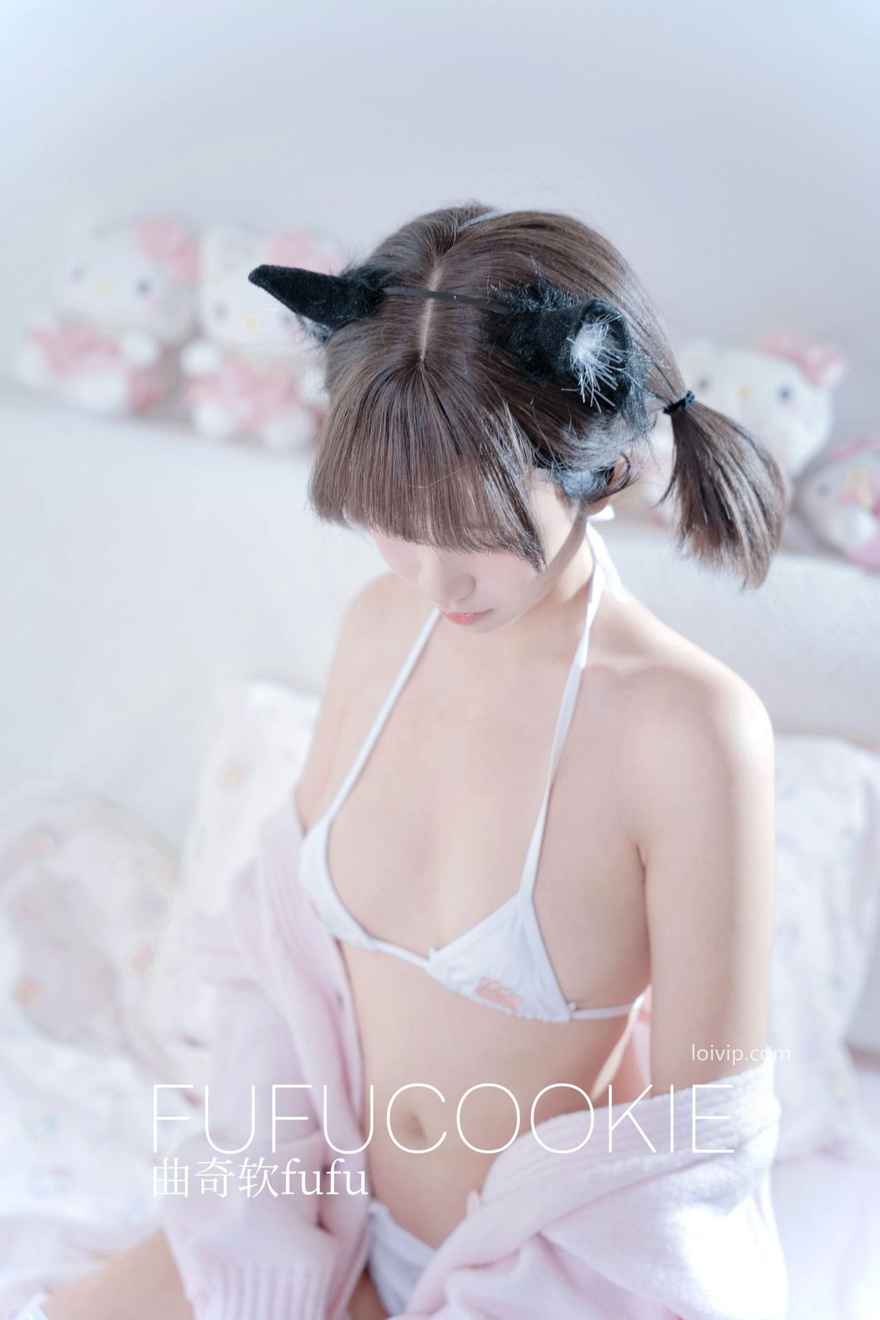 [Private Room] 曲奇软fufu - 大尺度リアル人物フォトセット 60P1V