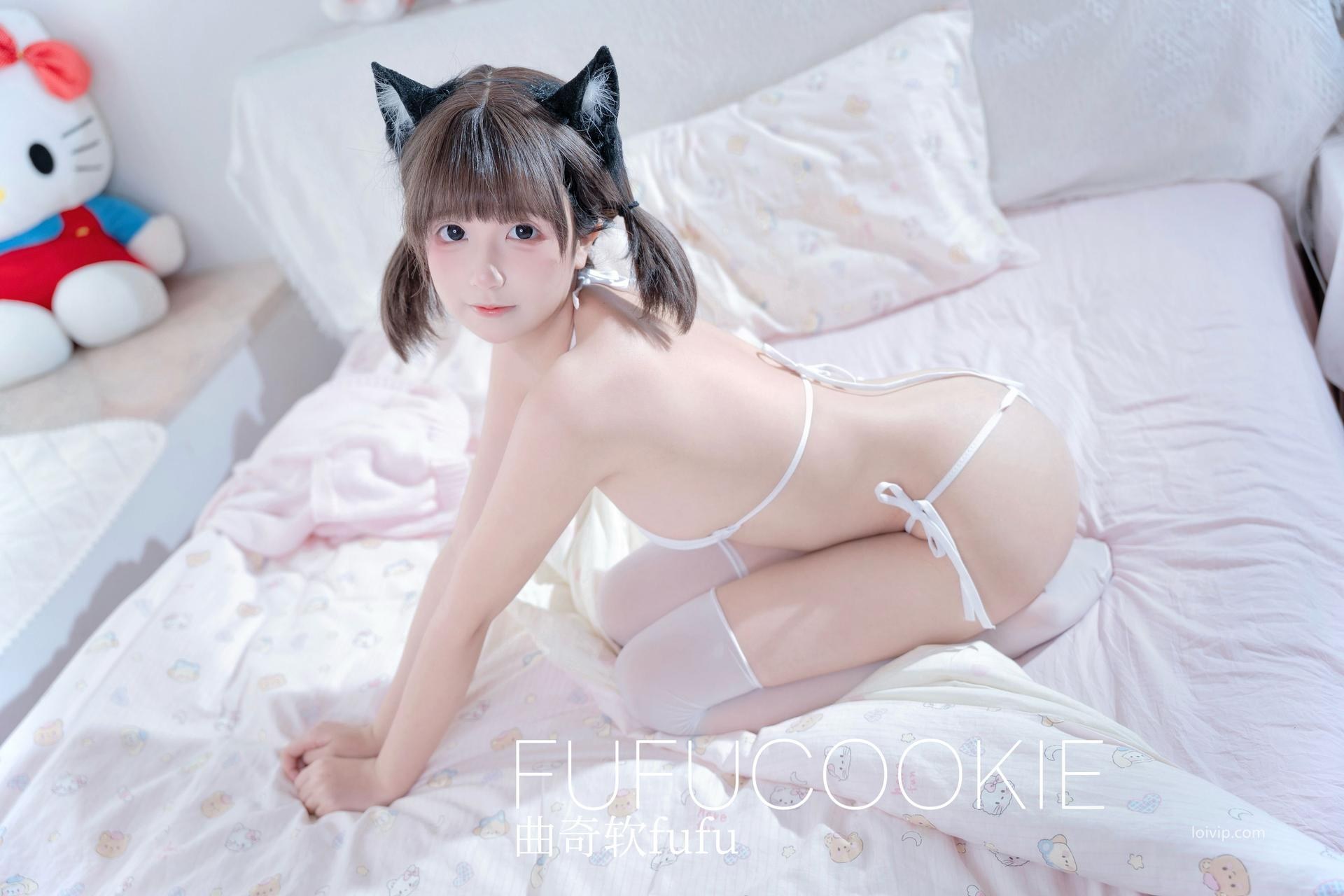 [Private Room] 曲奇软fufu - 성인 실사 화보 세트 60P1V