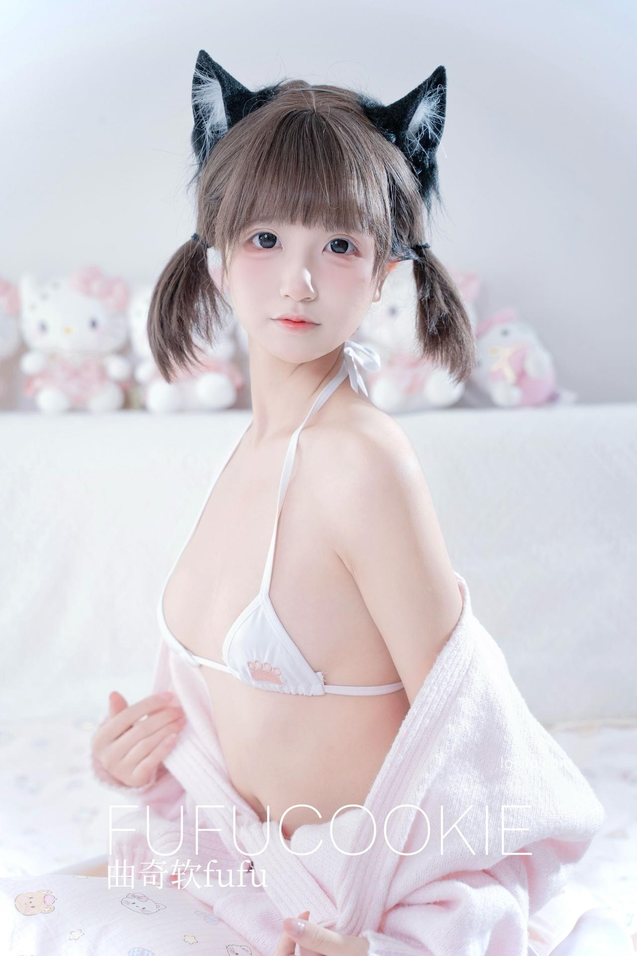 [Private Room] Cookie Soft Fufu - เซ็ตภาพผู้ใหญ่คนจริง 60P1V