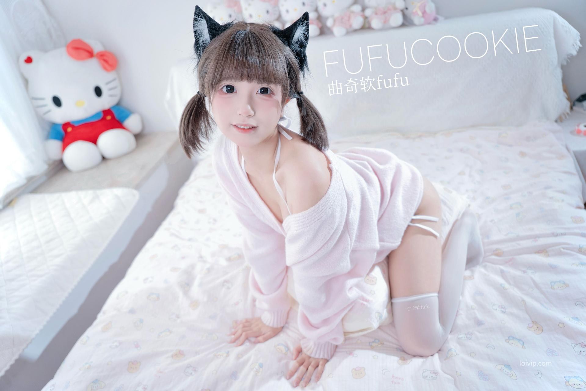 [Private Room] Cookie Soft Fufu - เซ็ตภาพผู้ใหญ่คนจริง 60P1V