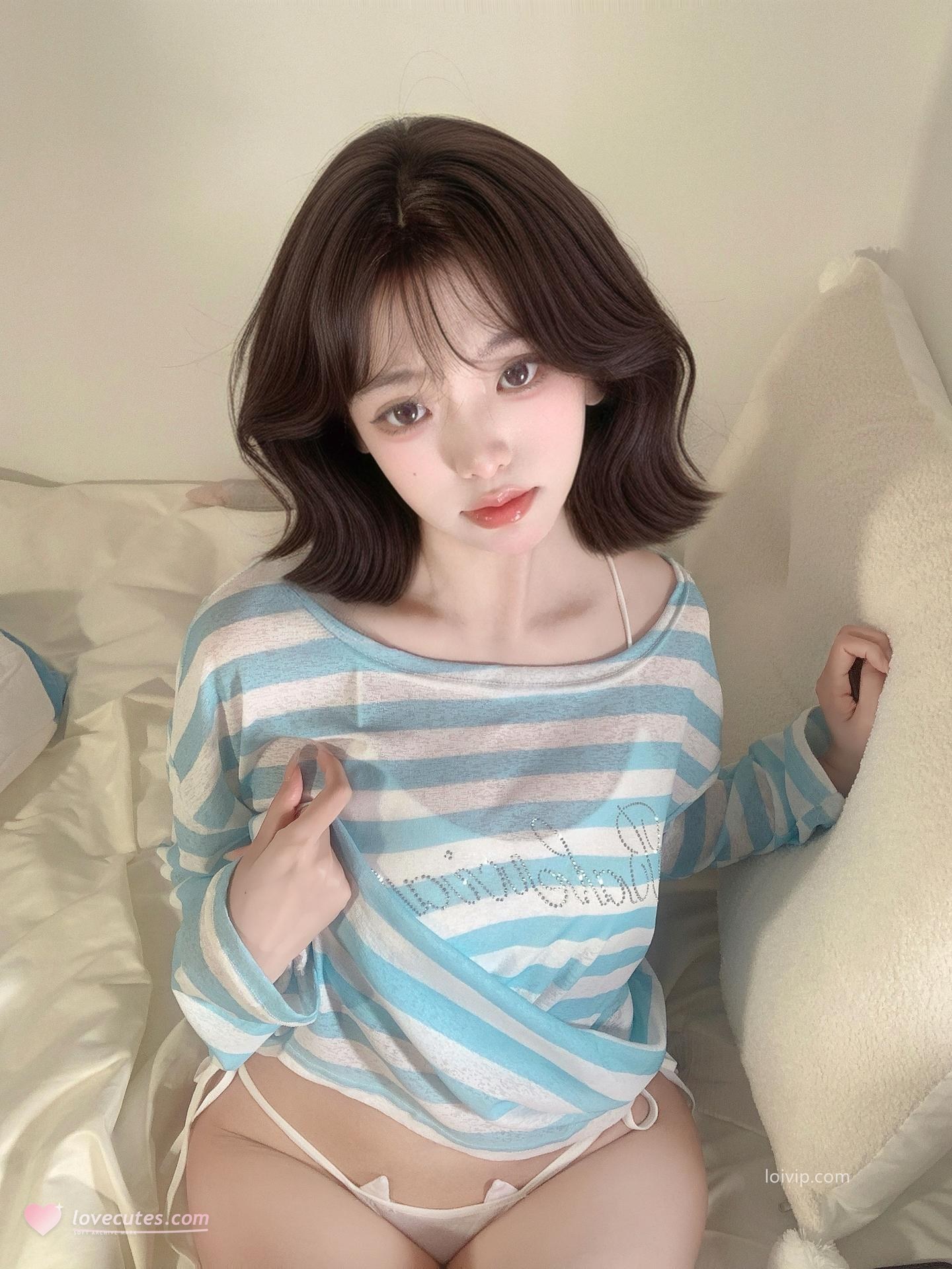 [私房] 你的真真u - 居家女友：居家女友感私房 99P1V