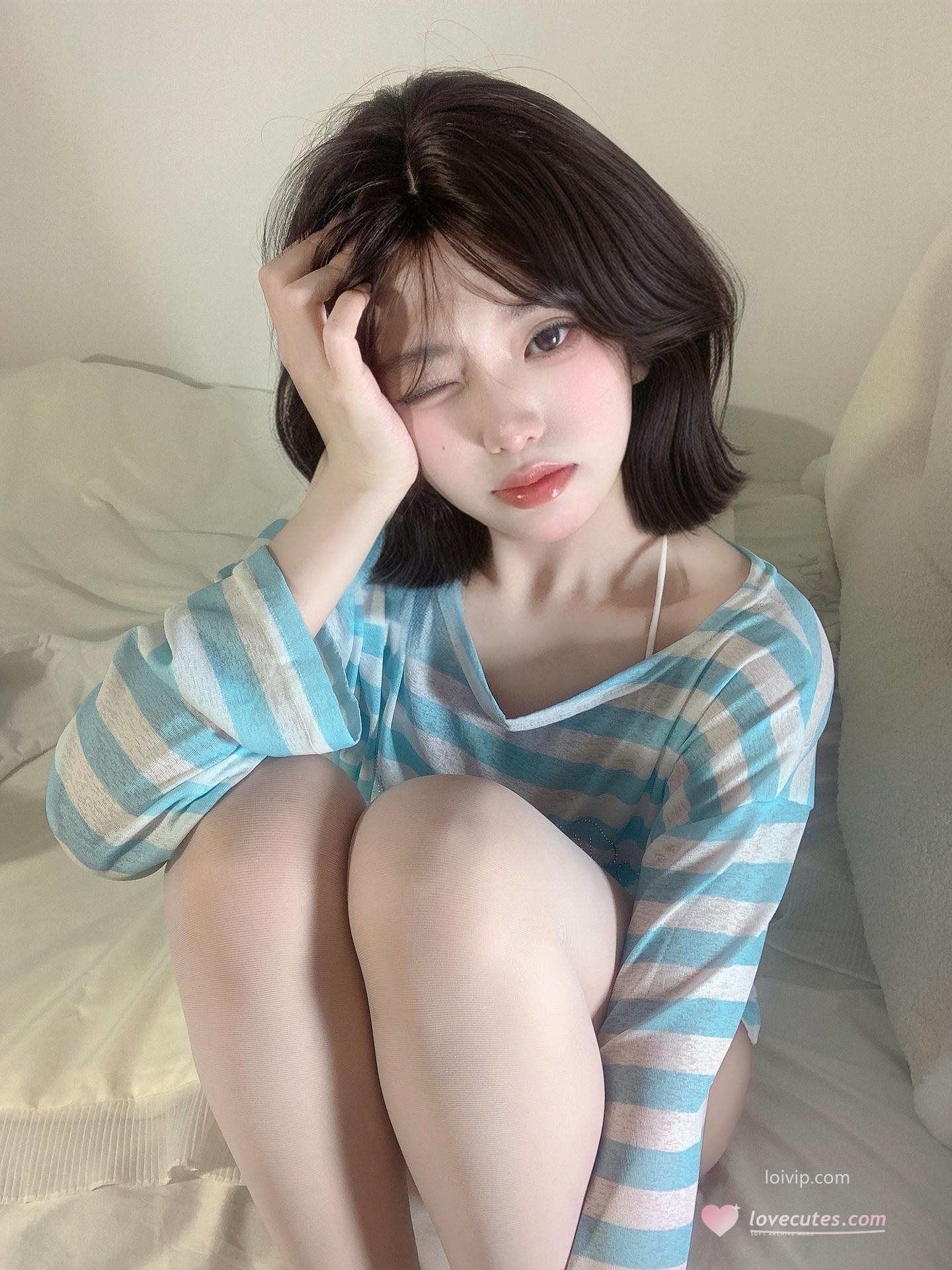[私房] 你的真真u - 居家女友：居家女友感私房 99P1V