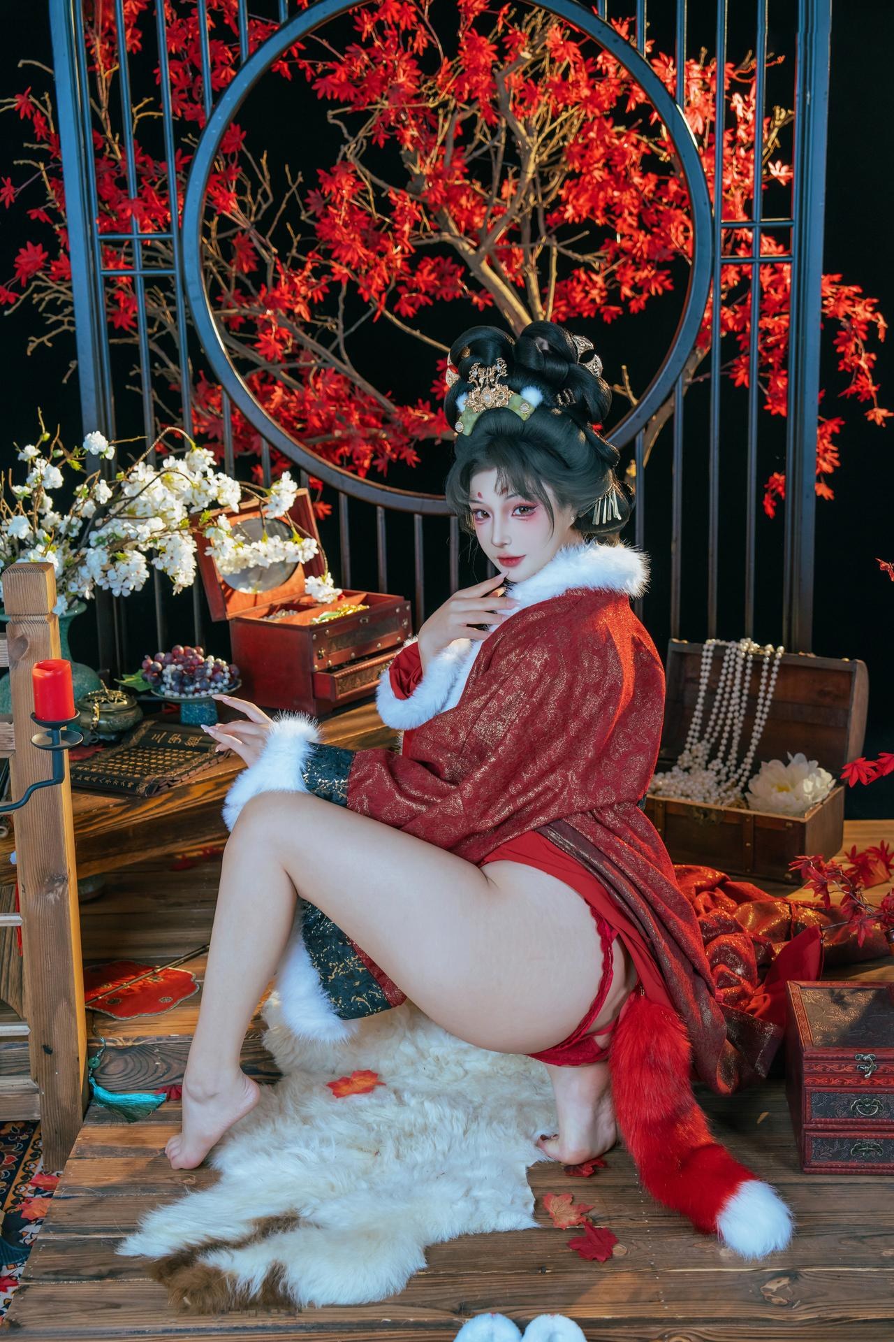 [Photo Set] yuuhui Yuhui - Fox Spirit Model Photo Set 109P