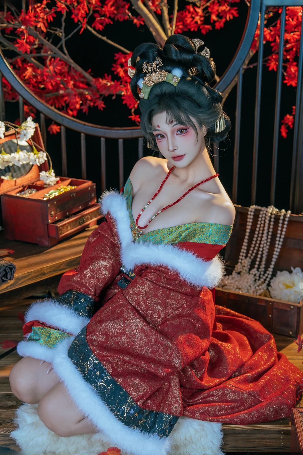 [Photo Set] yuuhui Yuhui - Fox Spirit ชุดภาพคอสเพลย์ 109P