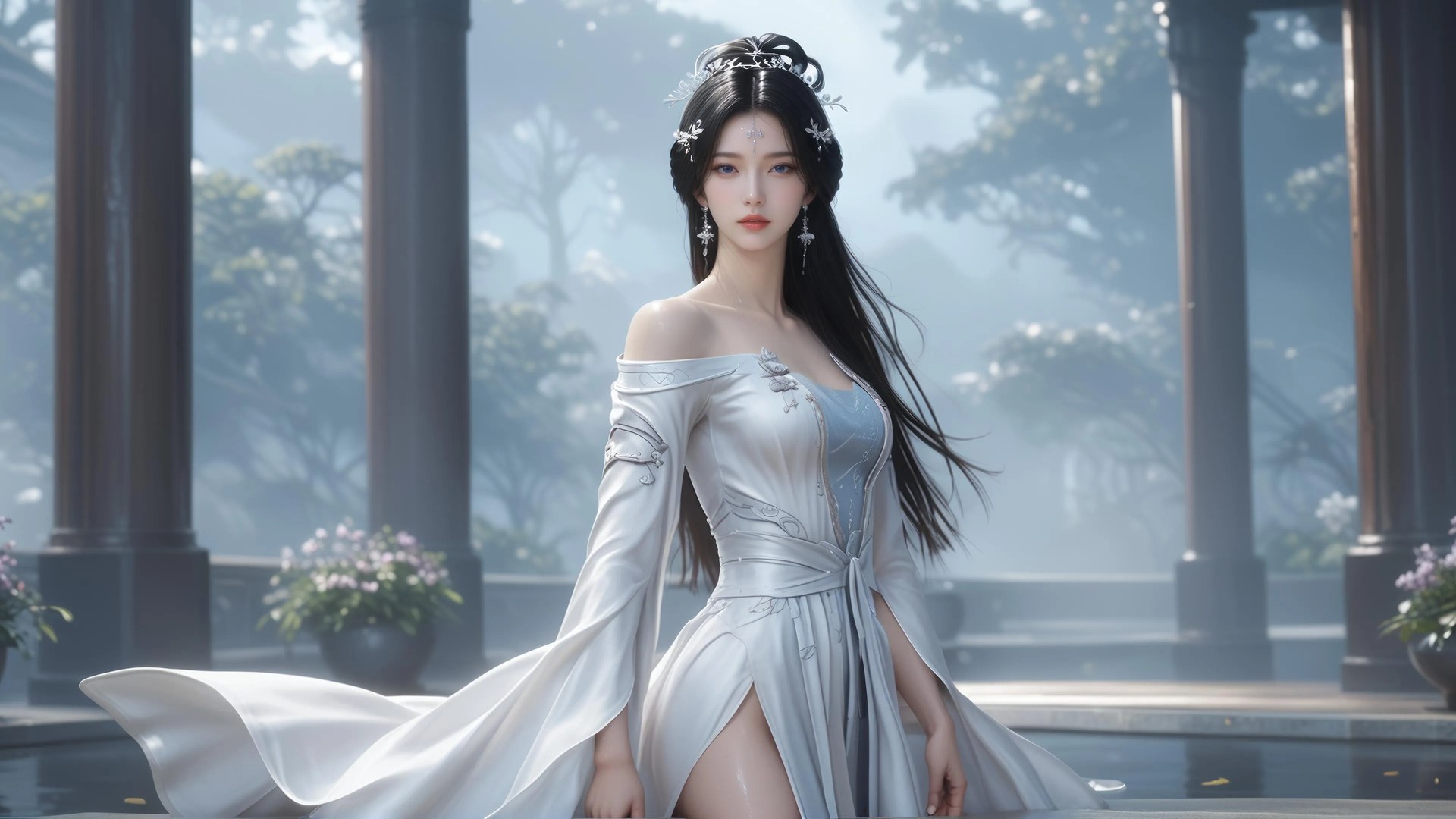 AI Porn - An Miaoyi ชุดบอดี้สูท ภาพนู้ดผู้ใหญ่ AI Gallery 828P