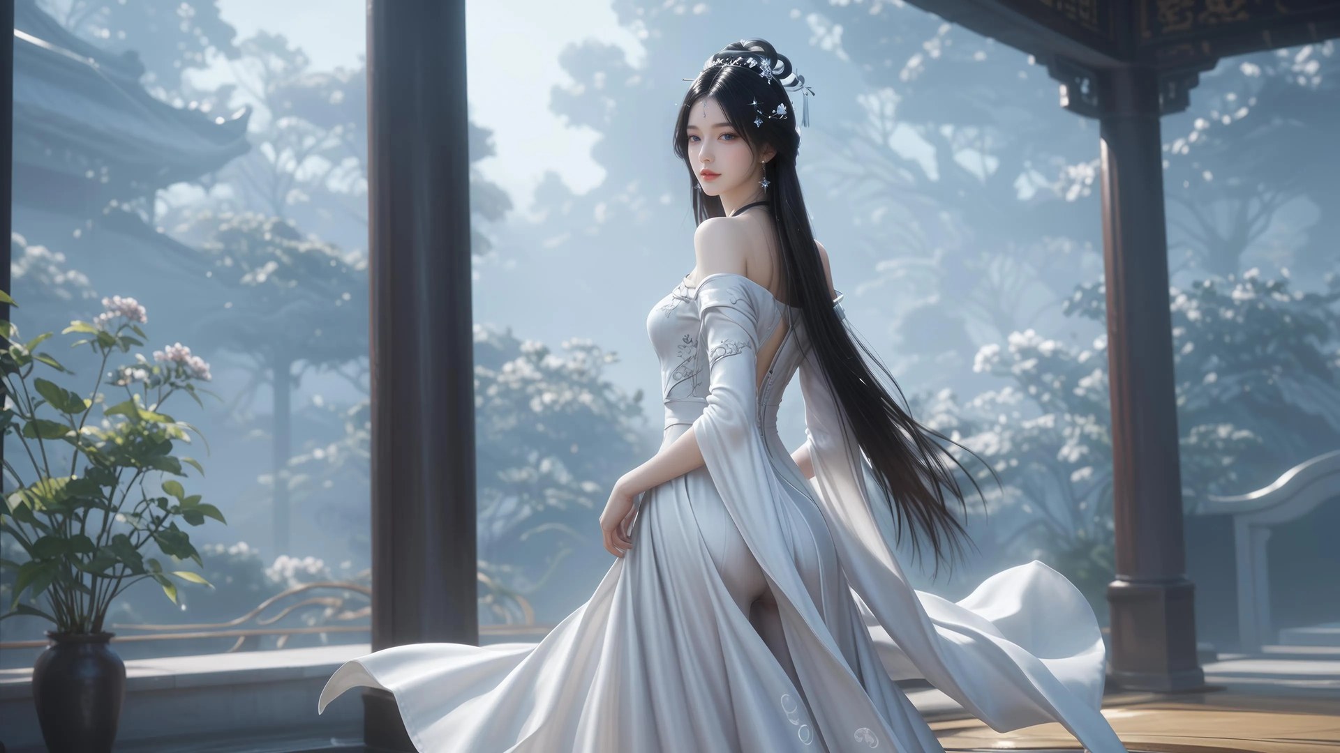 AI Porn - 安妙依：紧身衣露穴白虎 AI 成人图集 828P