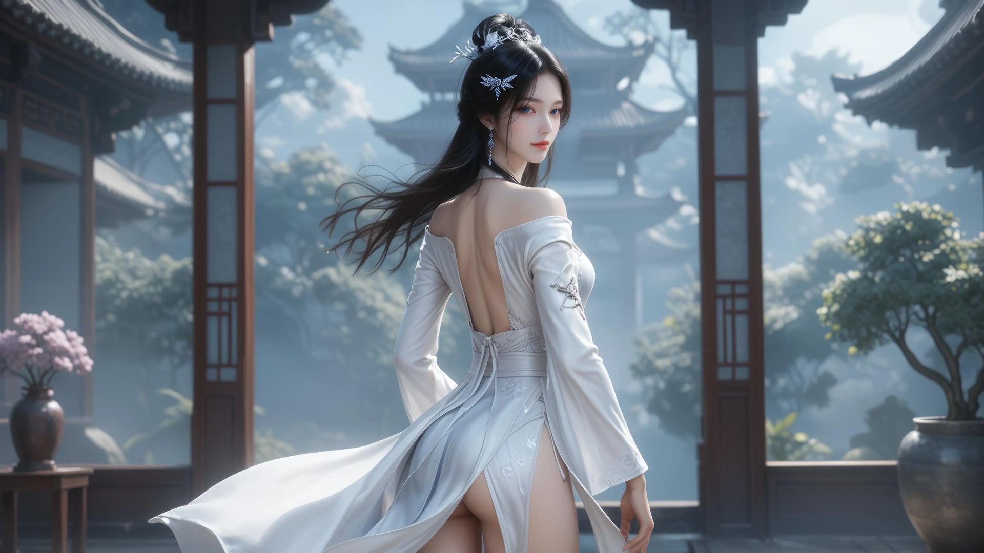 AI Porn - 安妙依：紧身衣露穴白虎 AI 成人图集 828P